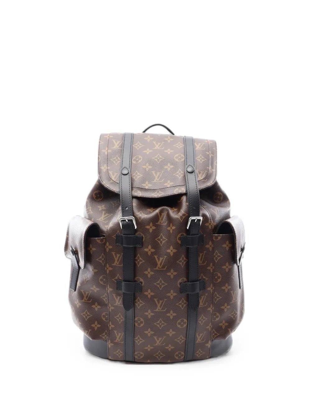 Christopher MM Monogram Macassar backpack