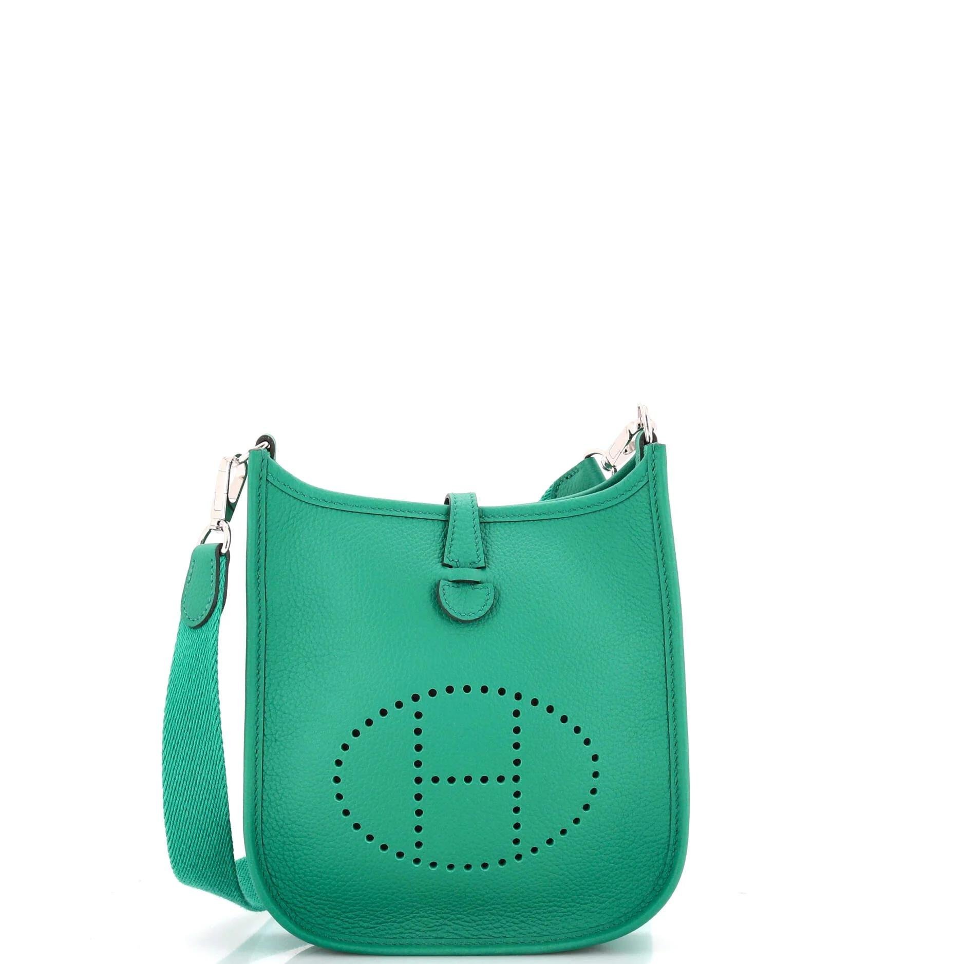 Mini Evelyne leather crossbody bag