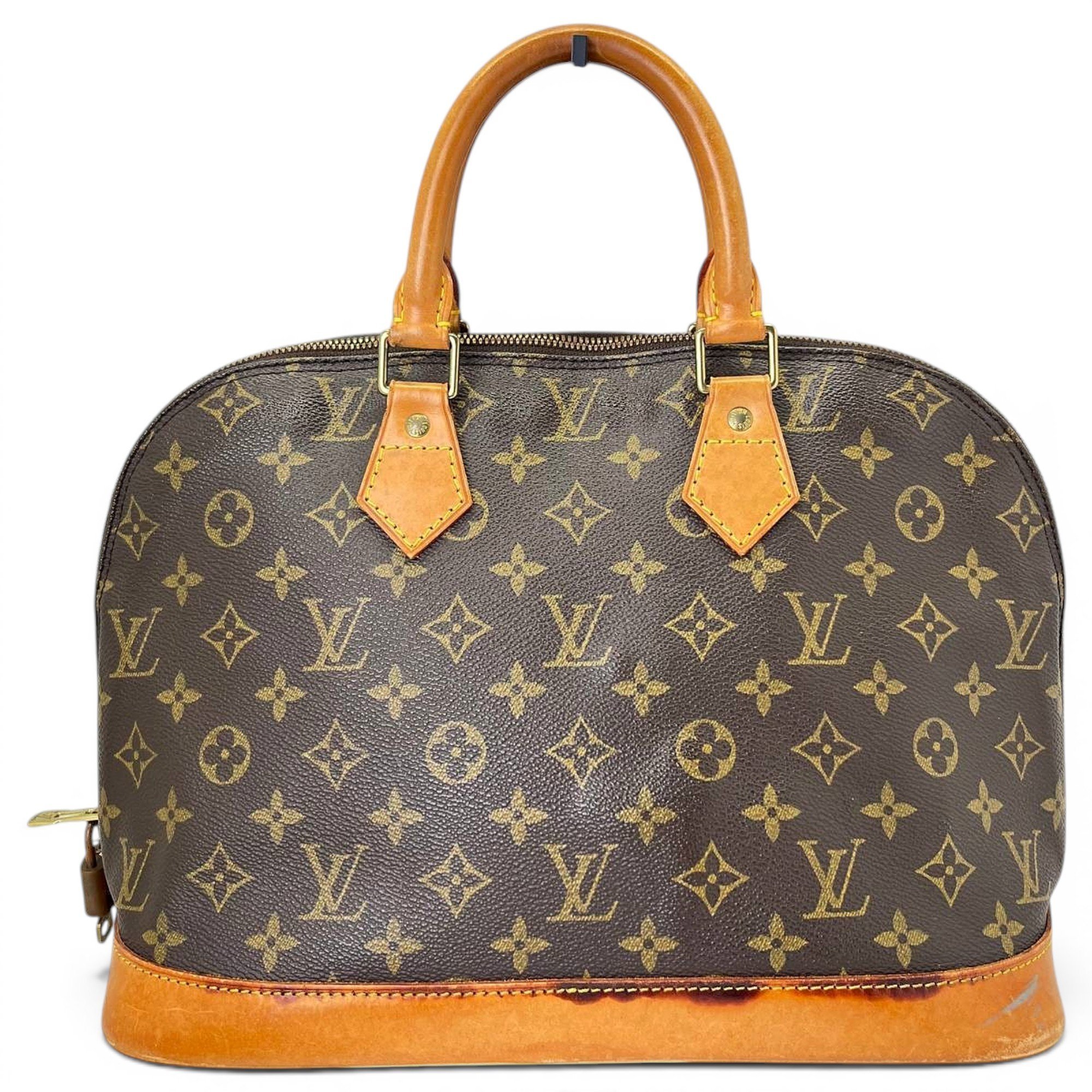 Alma leather handbag