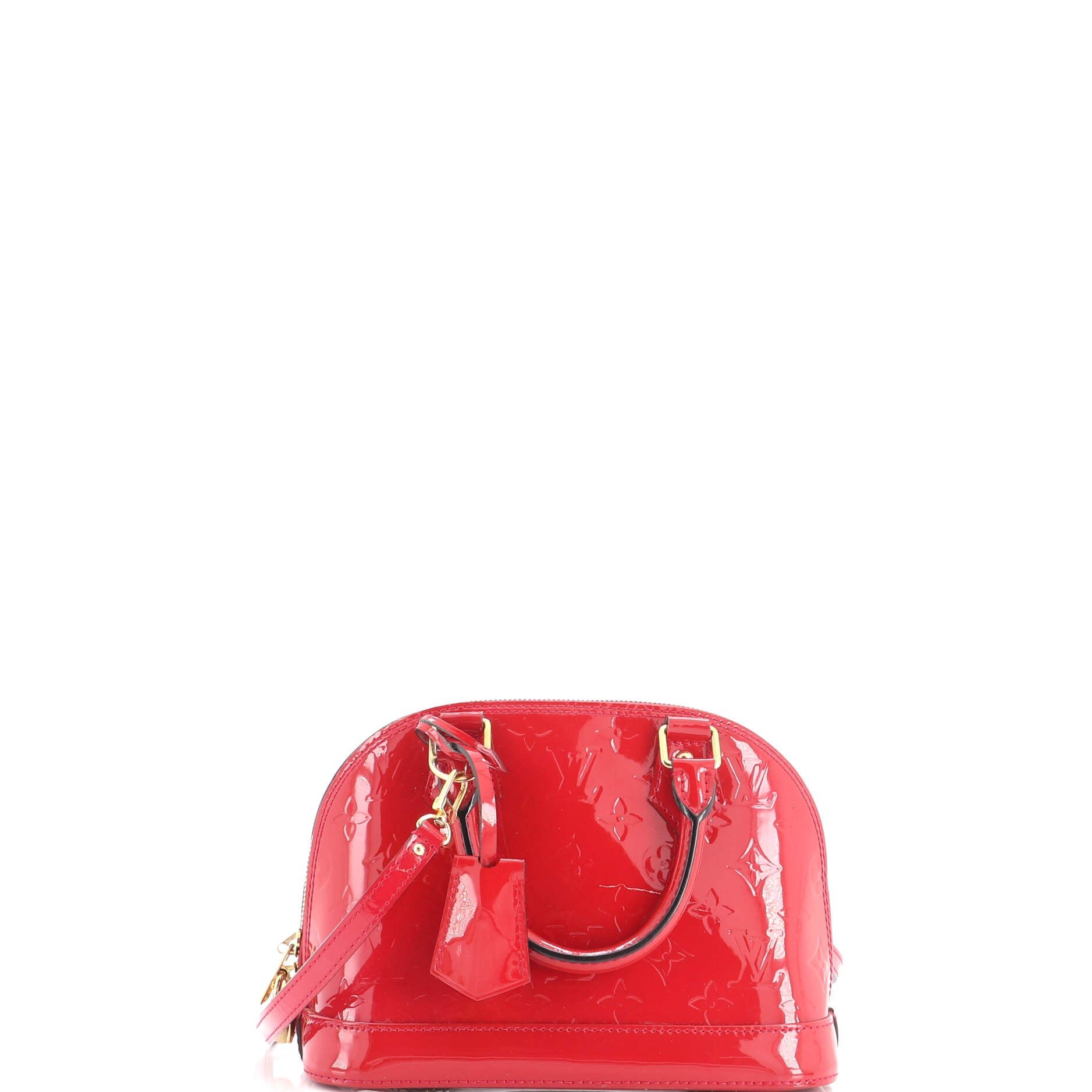 Alma Handbag Monogram Vernis BB
