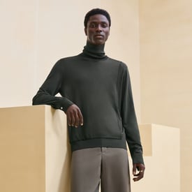 "Decadre laine & soie" turtleneck sweater