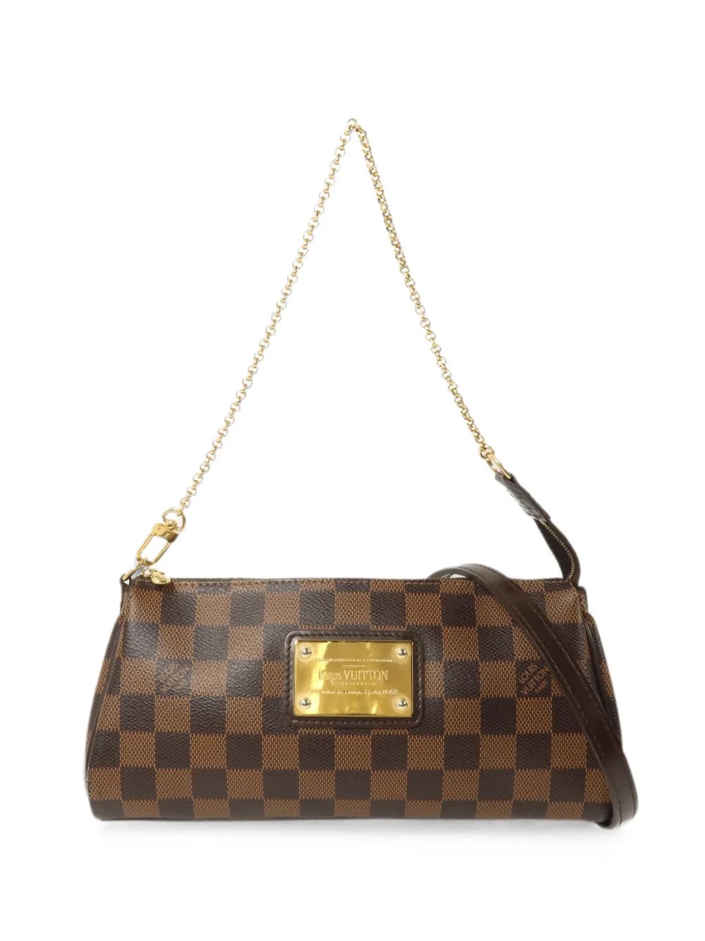 Eva Damier Ebène canvas tote bag