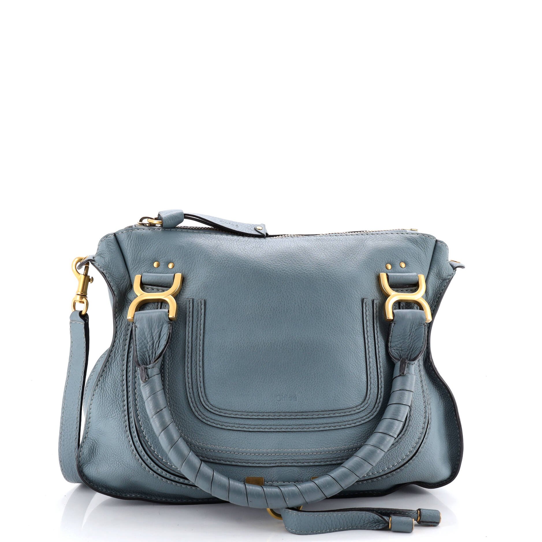 Marcie Satchel Leather Medium