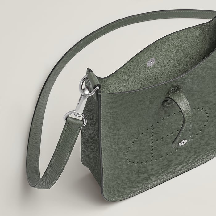 Vert Amande Evelyne 16 Sellier Bag