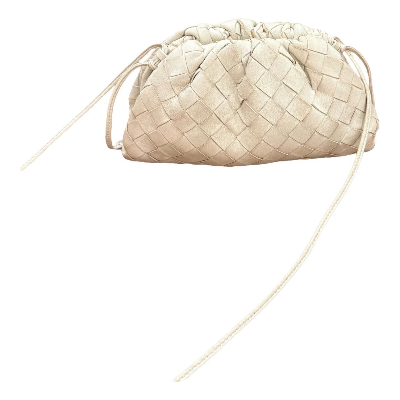 Pouch leather handbag