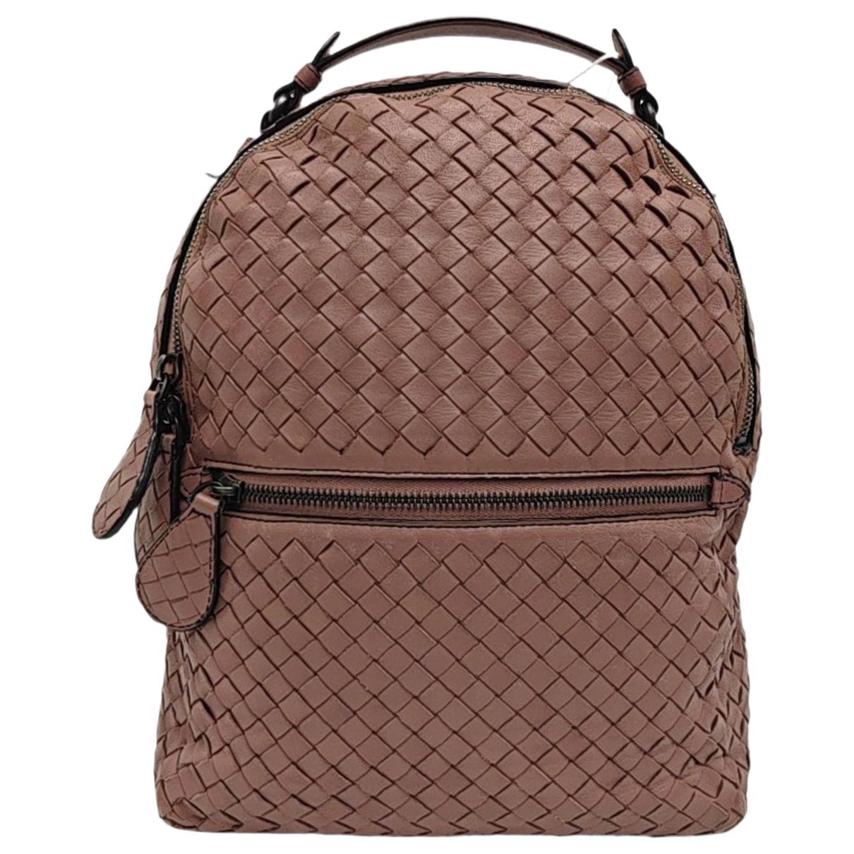 Leather backpack
