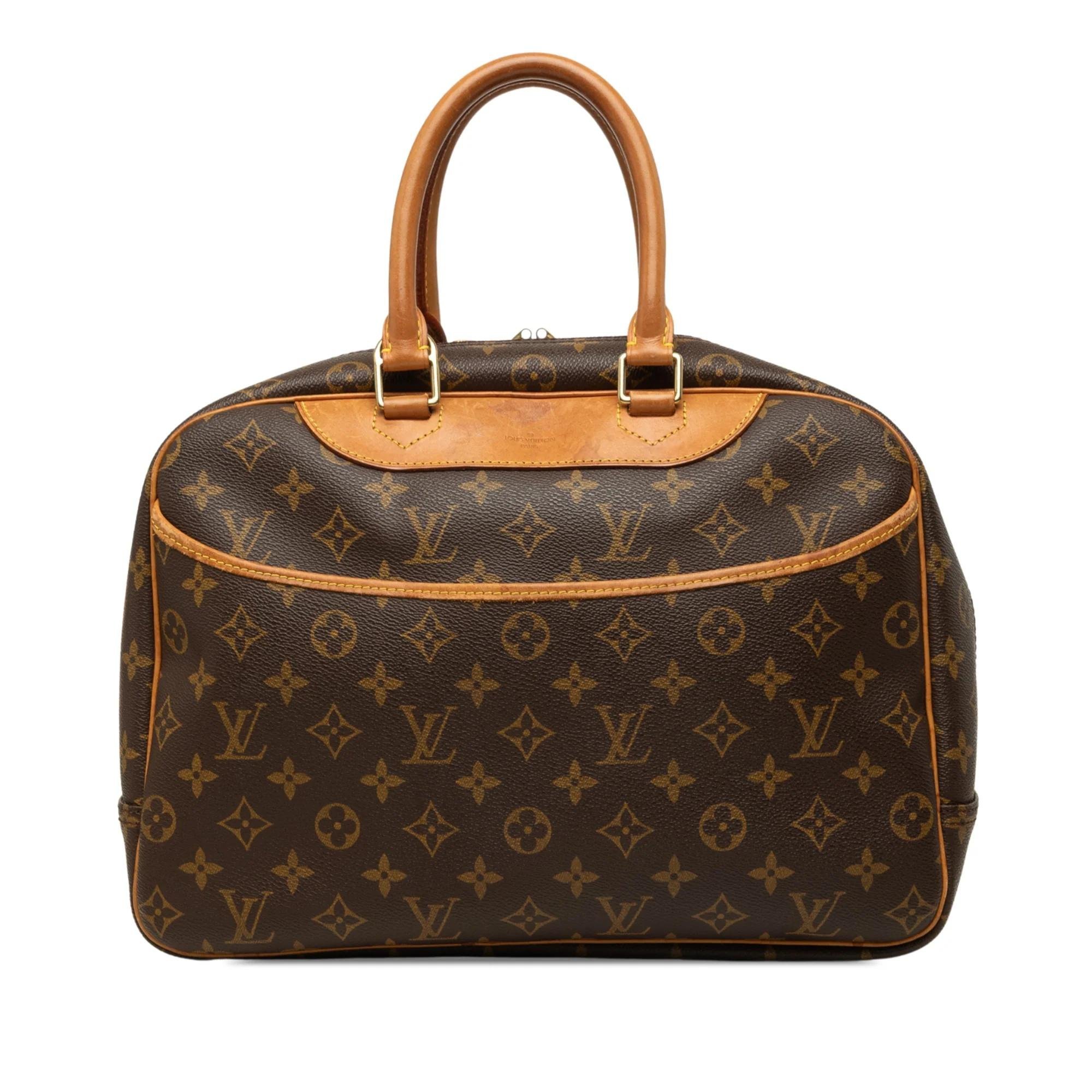 Deauville leather handbag