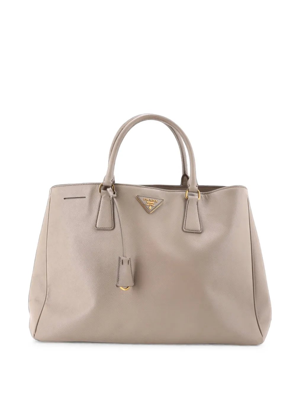 Lux Open Saffiano Leather Large tote bag