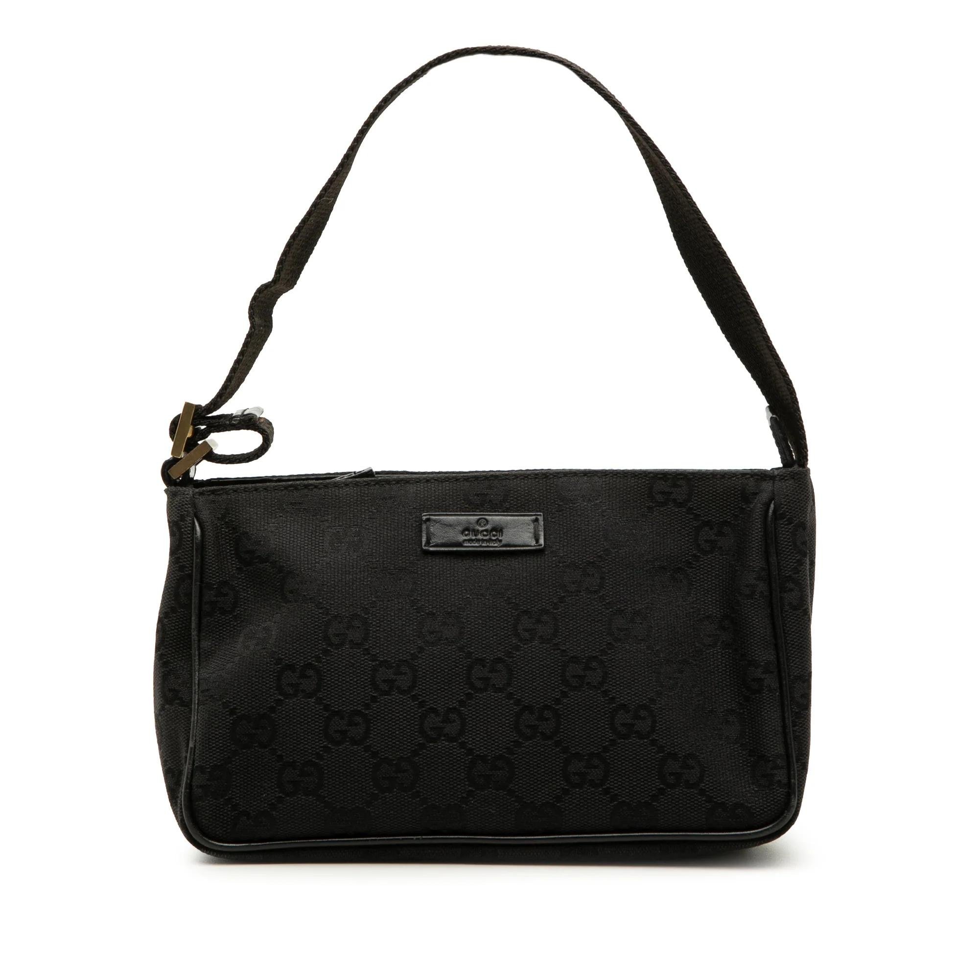 Gucci B leather handbag