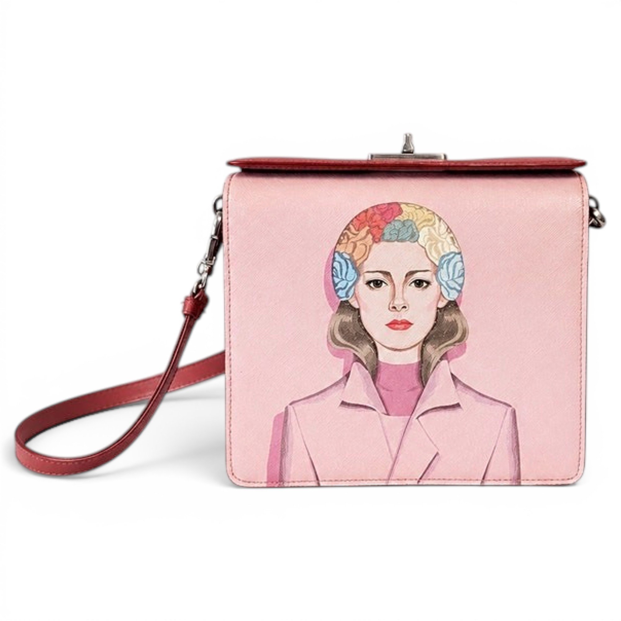 Leather crossbody bag