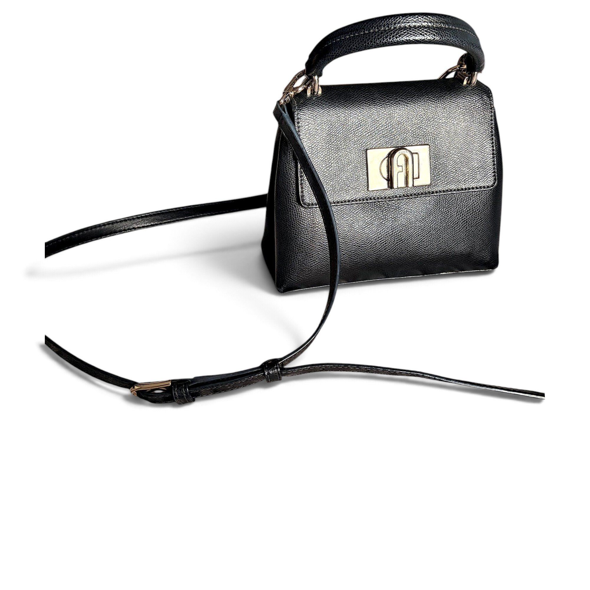 Leather crossbody bag