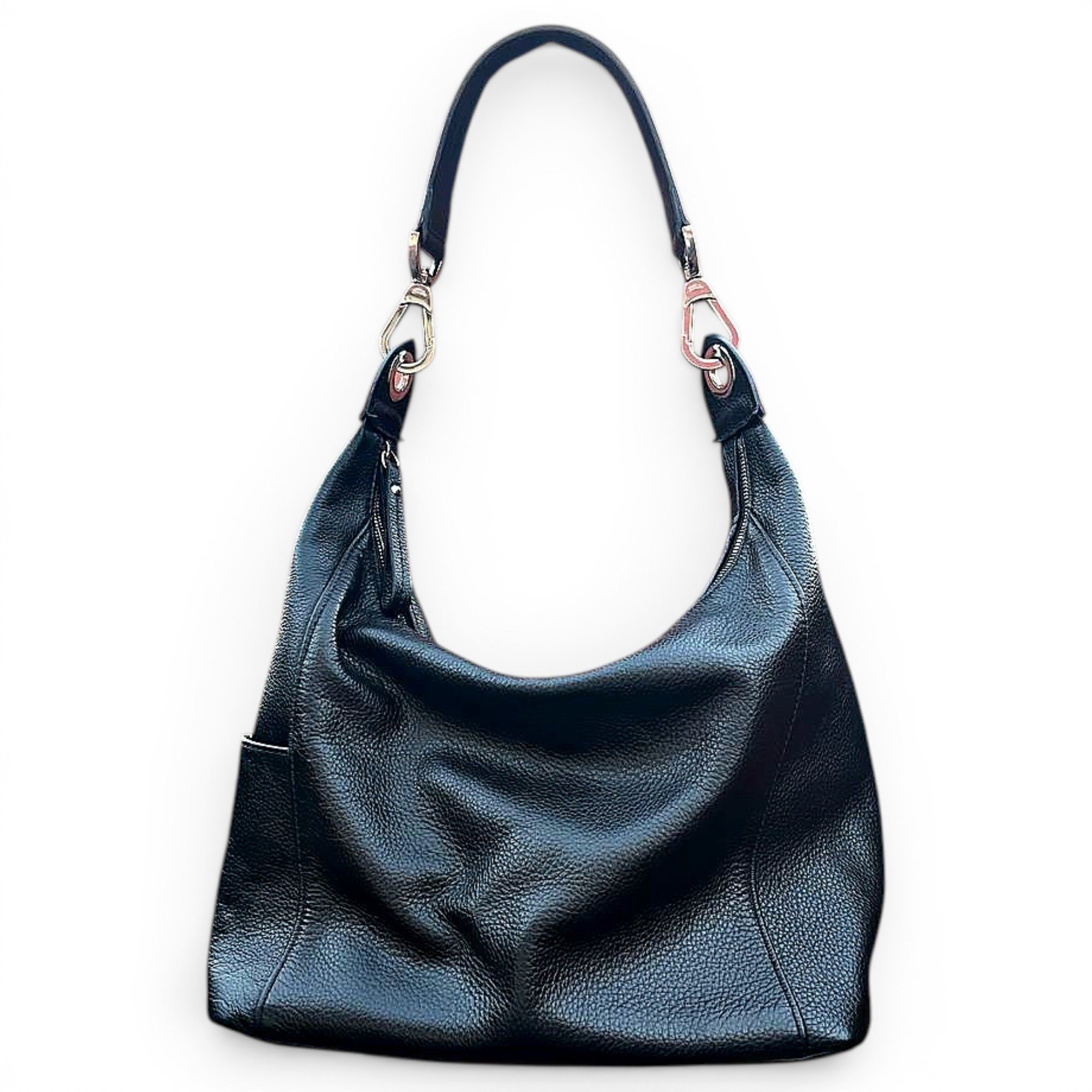 Pliage leather handbag
