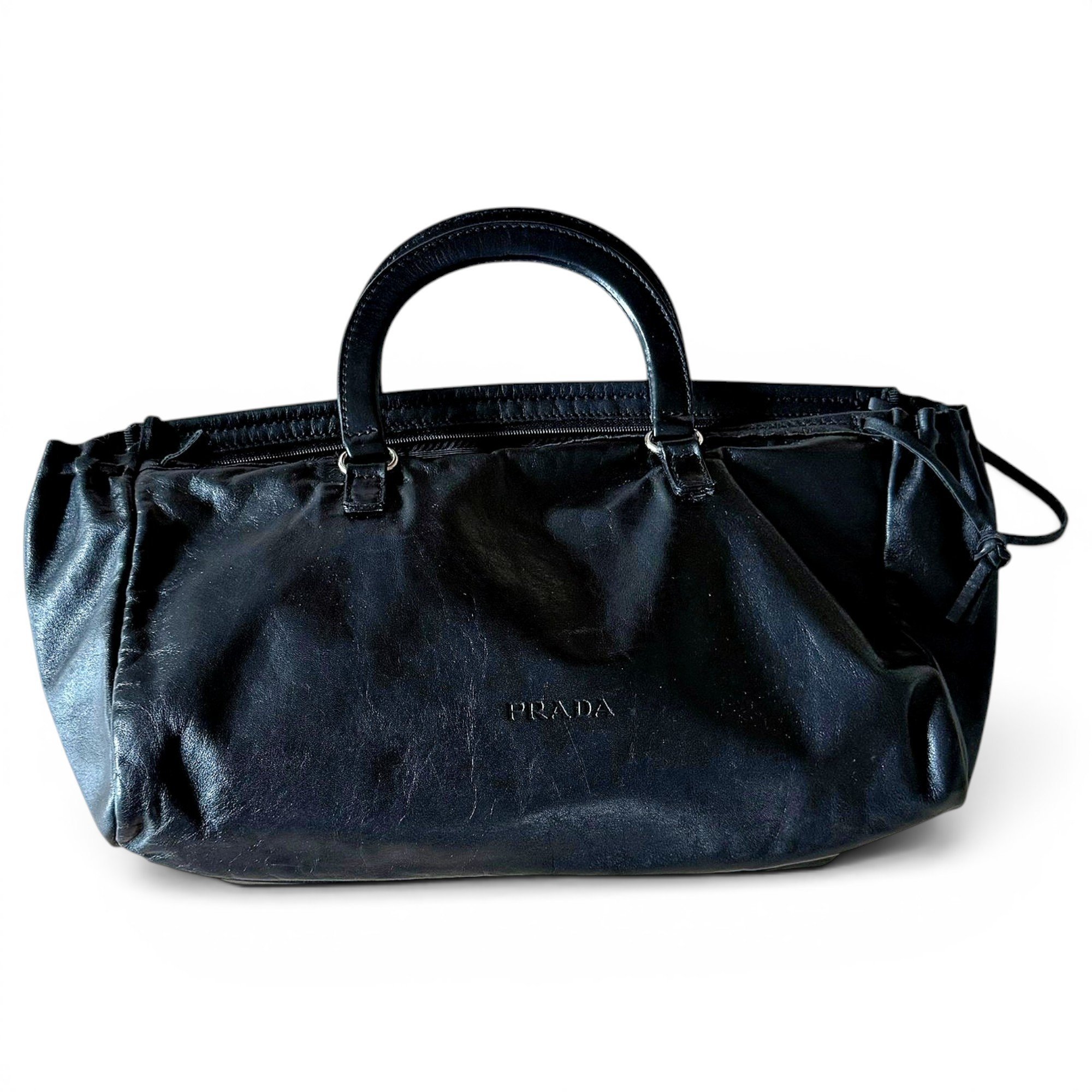 Leather handbag