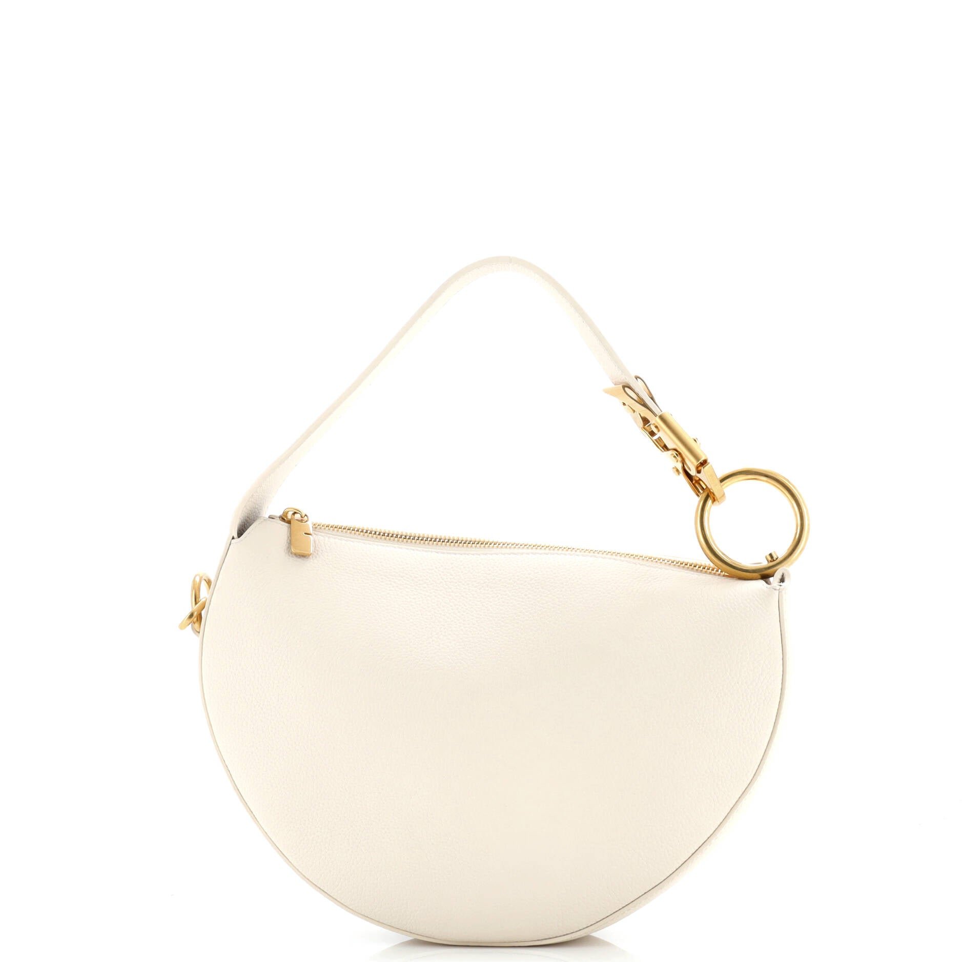 Burberry Knight Arc Hobo Bag Leather