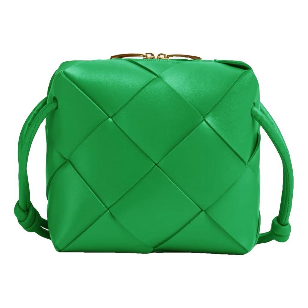Cassette leather crossbody bag