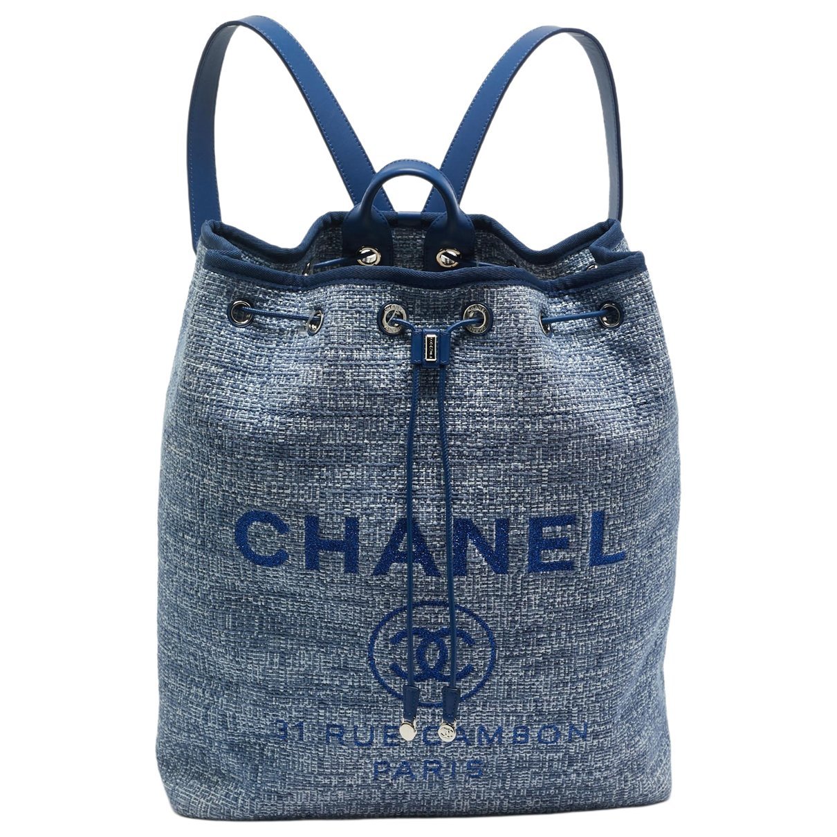 Deauville leather backpack