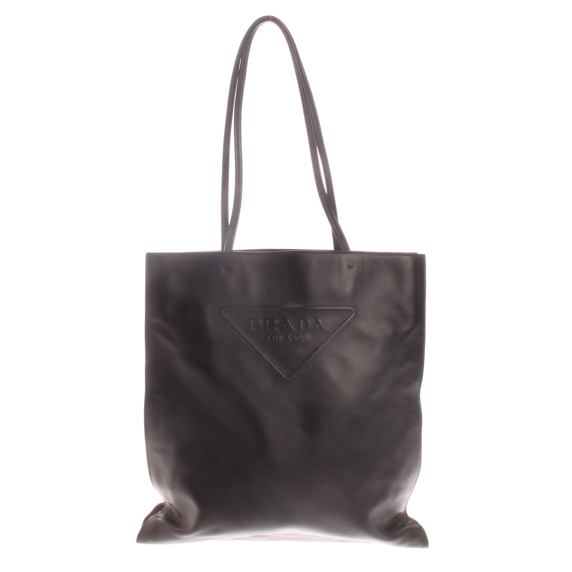 Leather tote