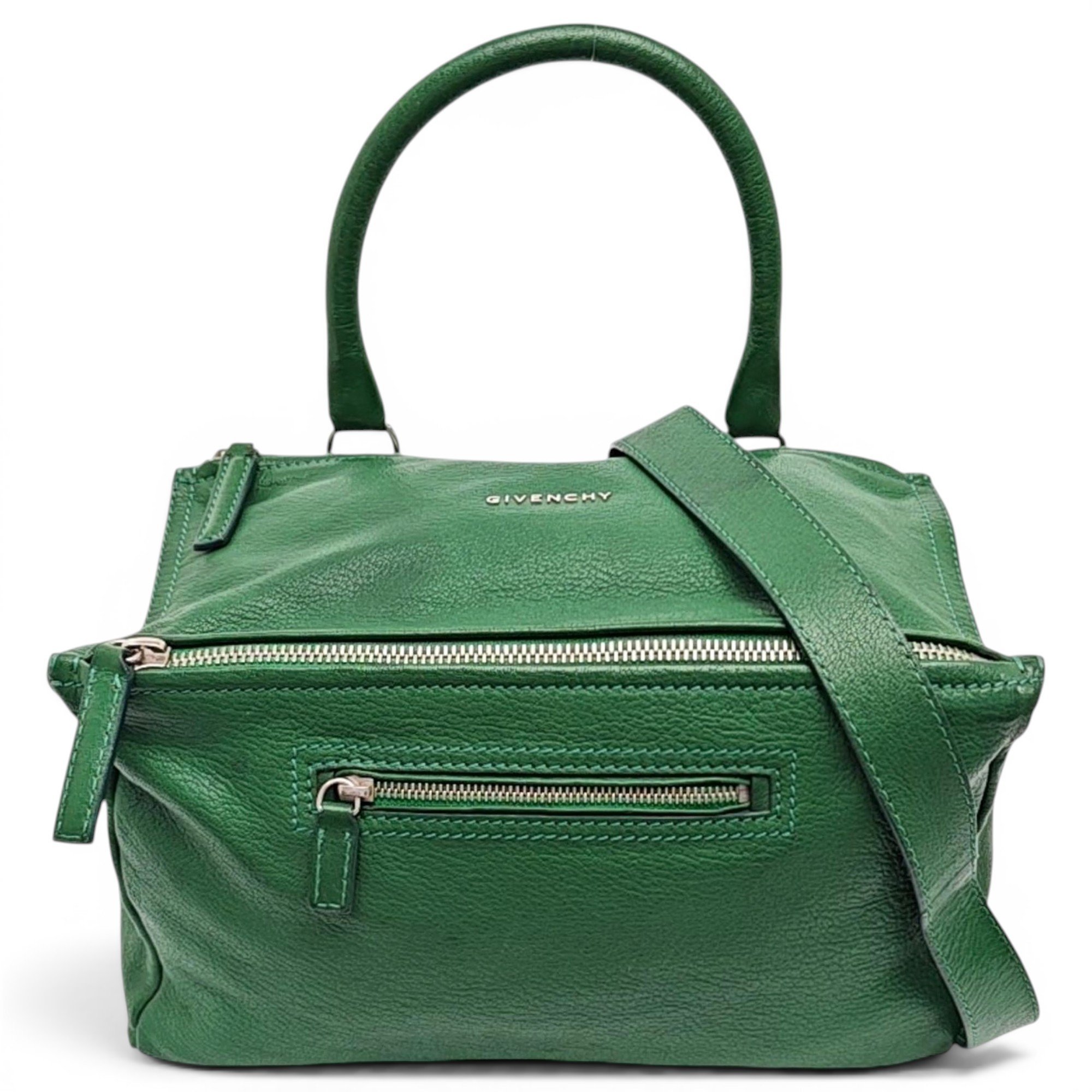 Pandora Box leather handbag