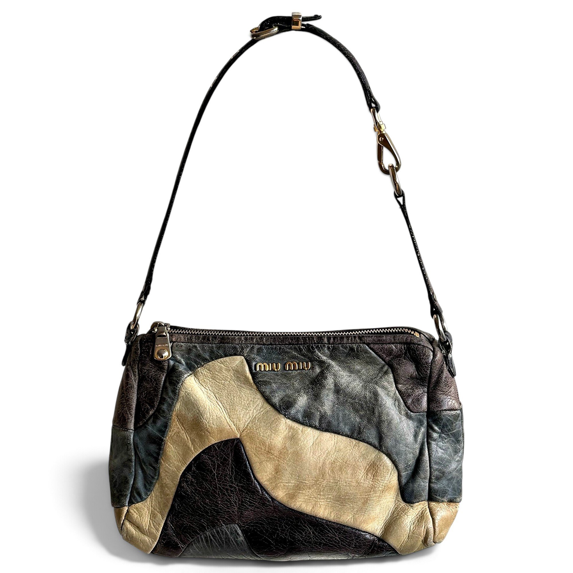 Vitello leather handbag