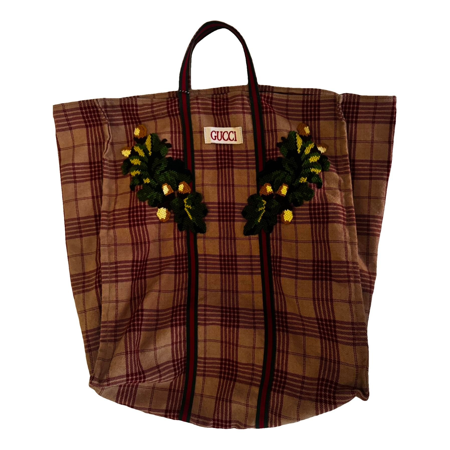 Gucci Bestiary tote wool tote