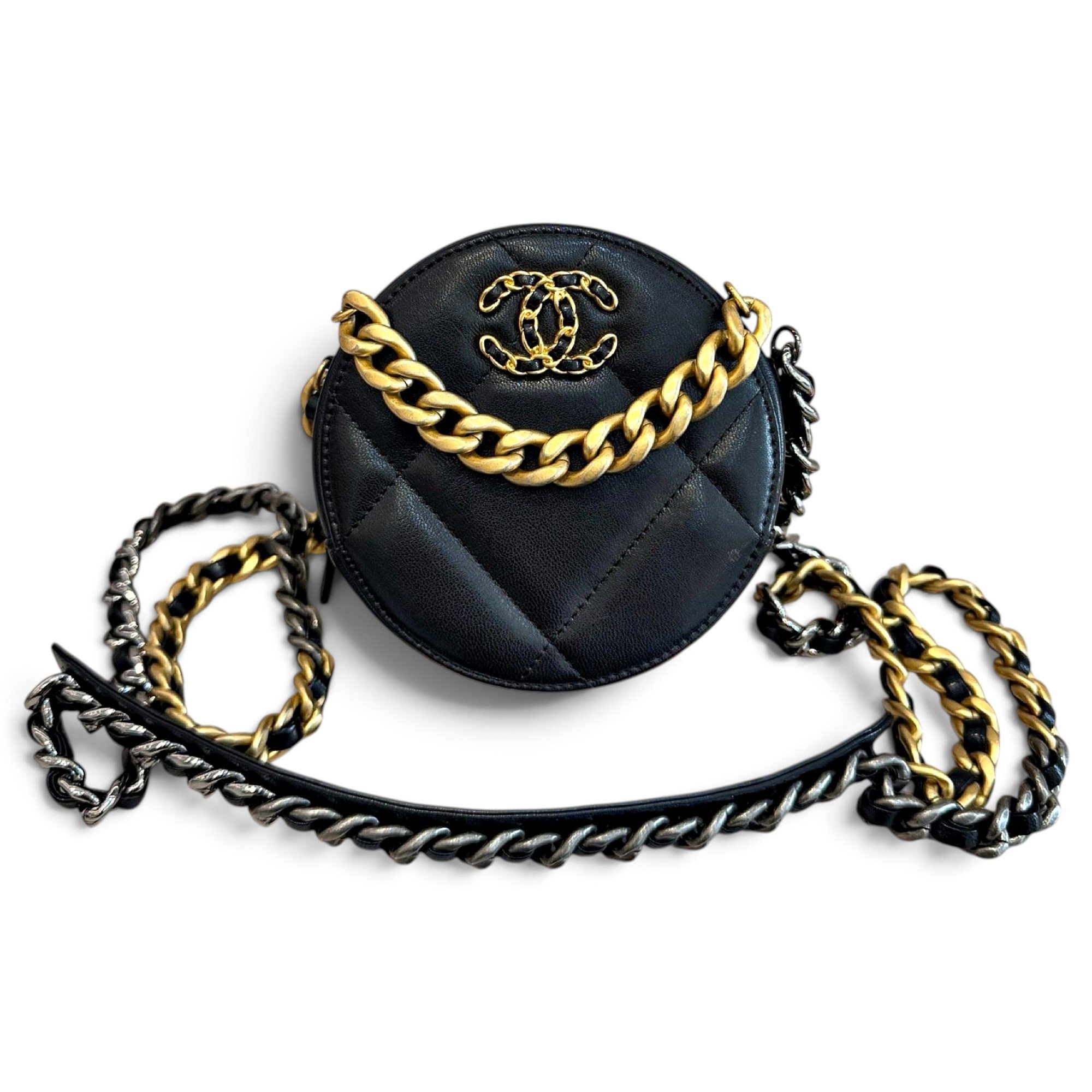 Chanel 19 leather mini bag