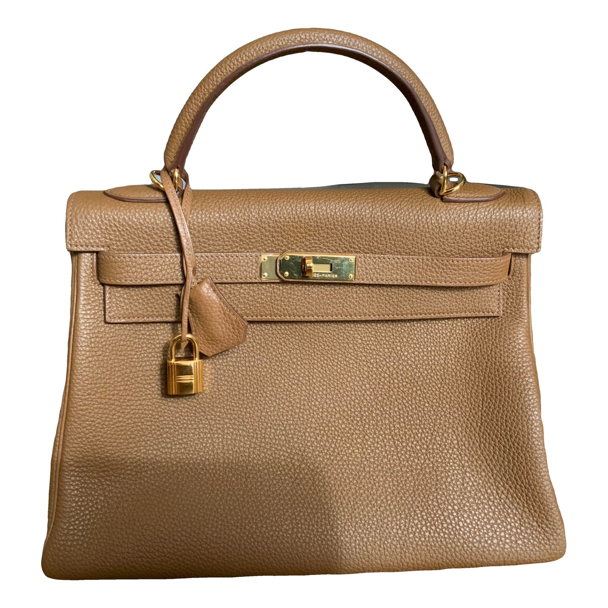 Hermes Kelly 32 Handbag Gold 2009