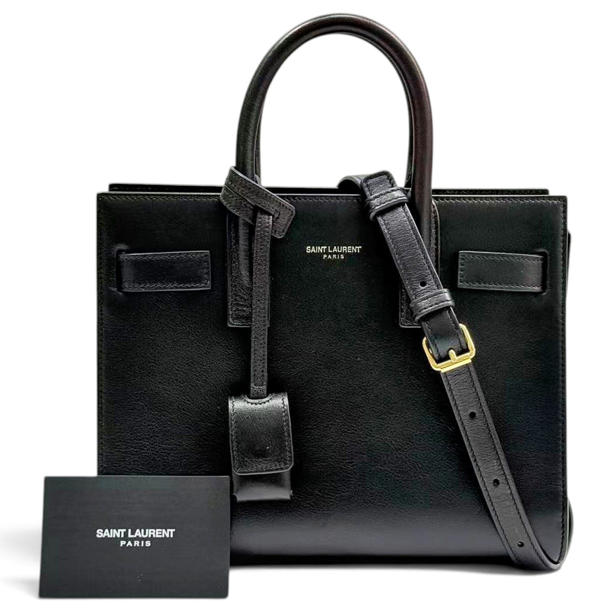 Sac de Jour leather tote