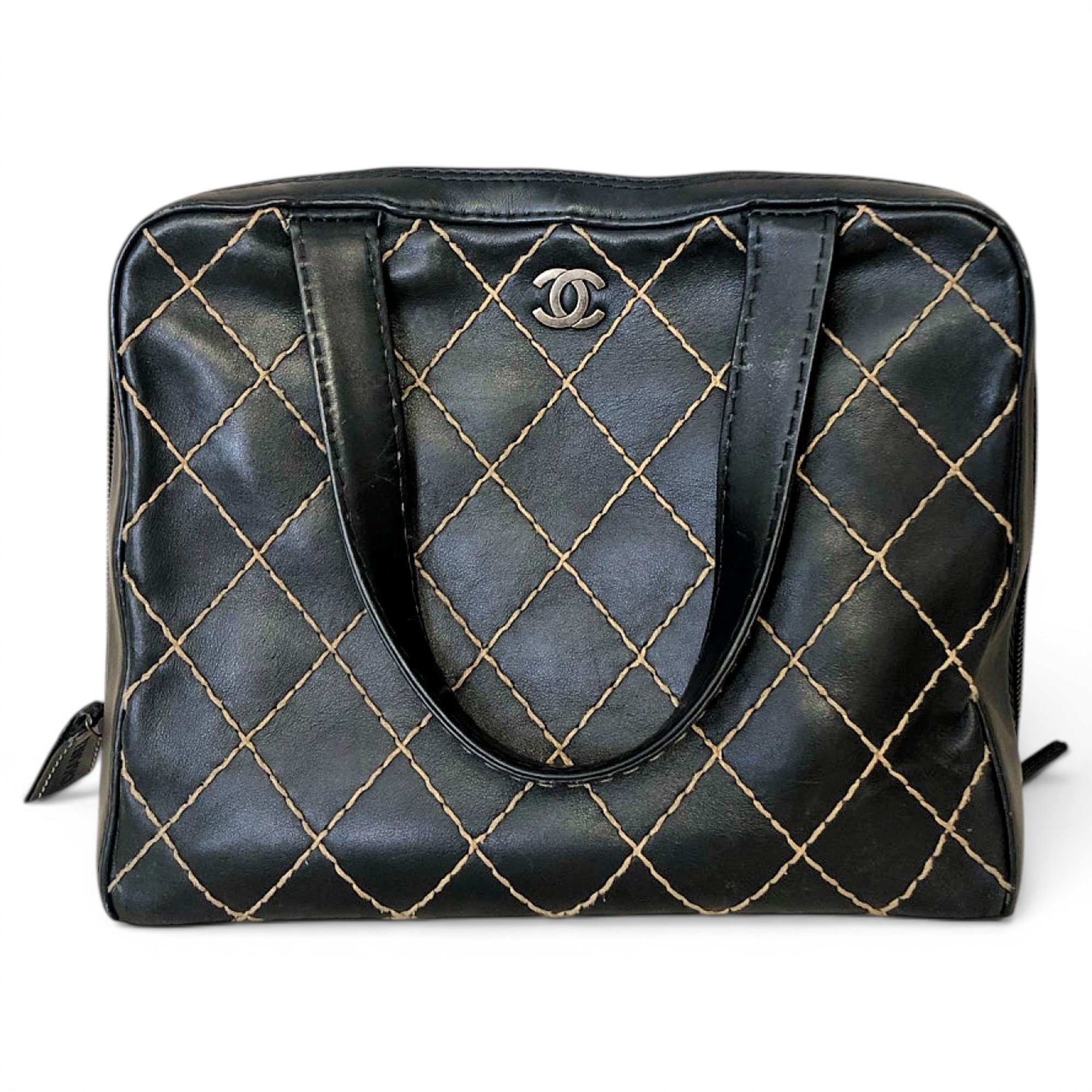 Leather handbag