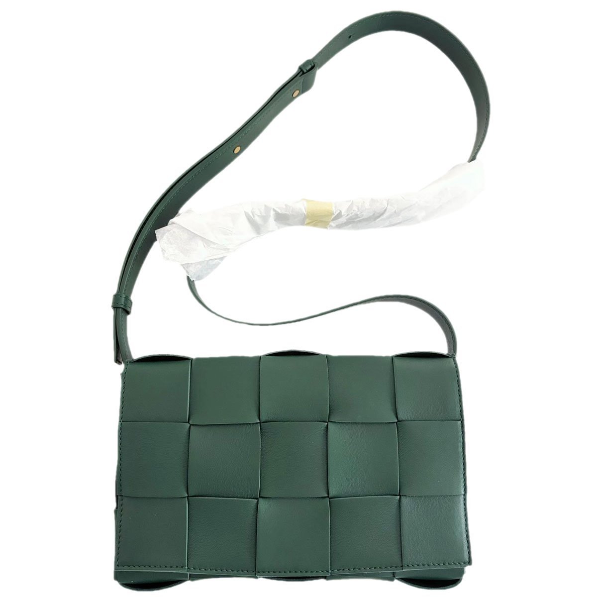 Cassette leather crossbody bag