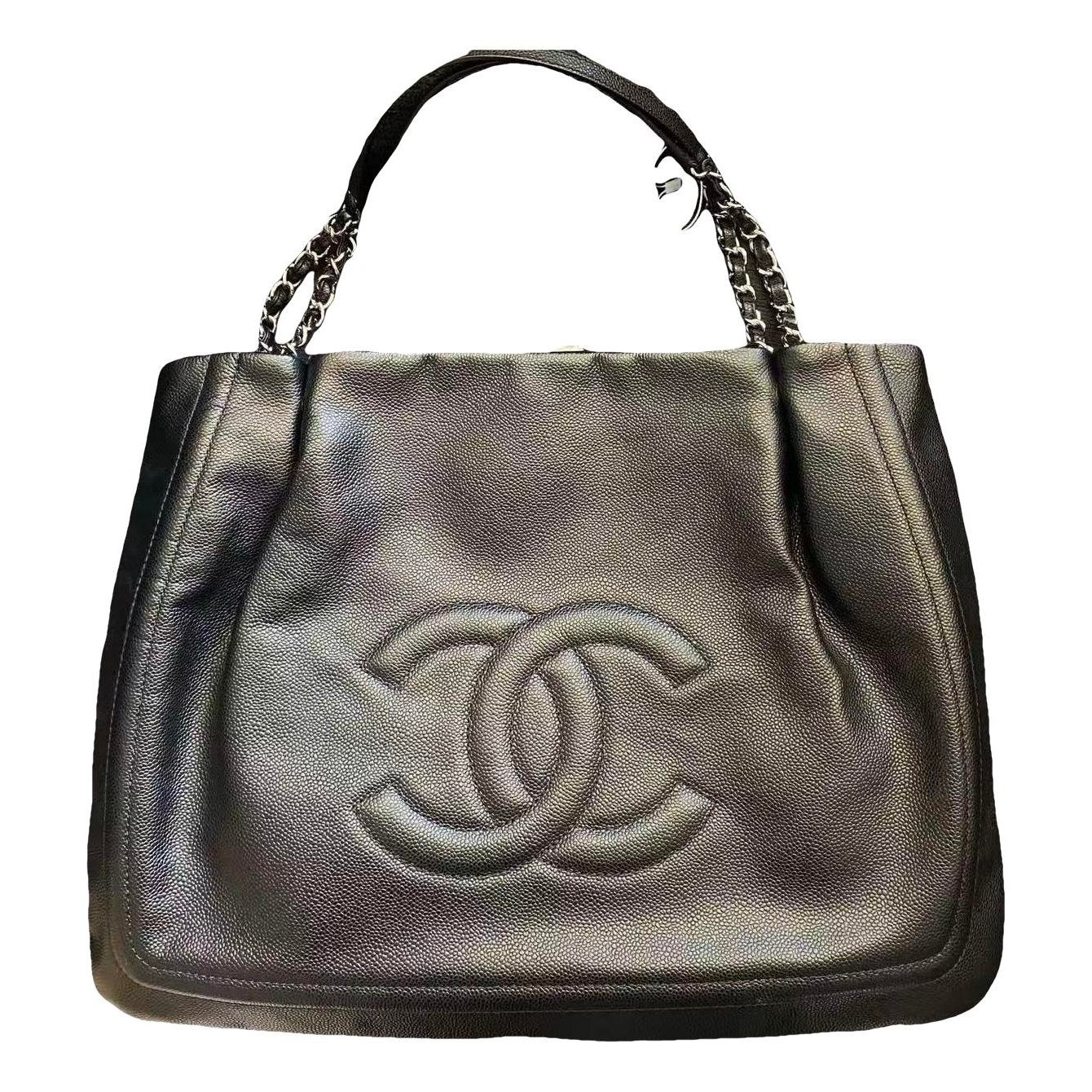 Petite Shopping Tote leather handbag