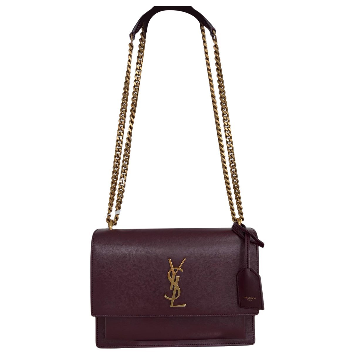 Sunset leather handbag