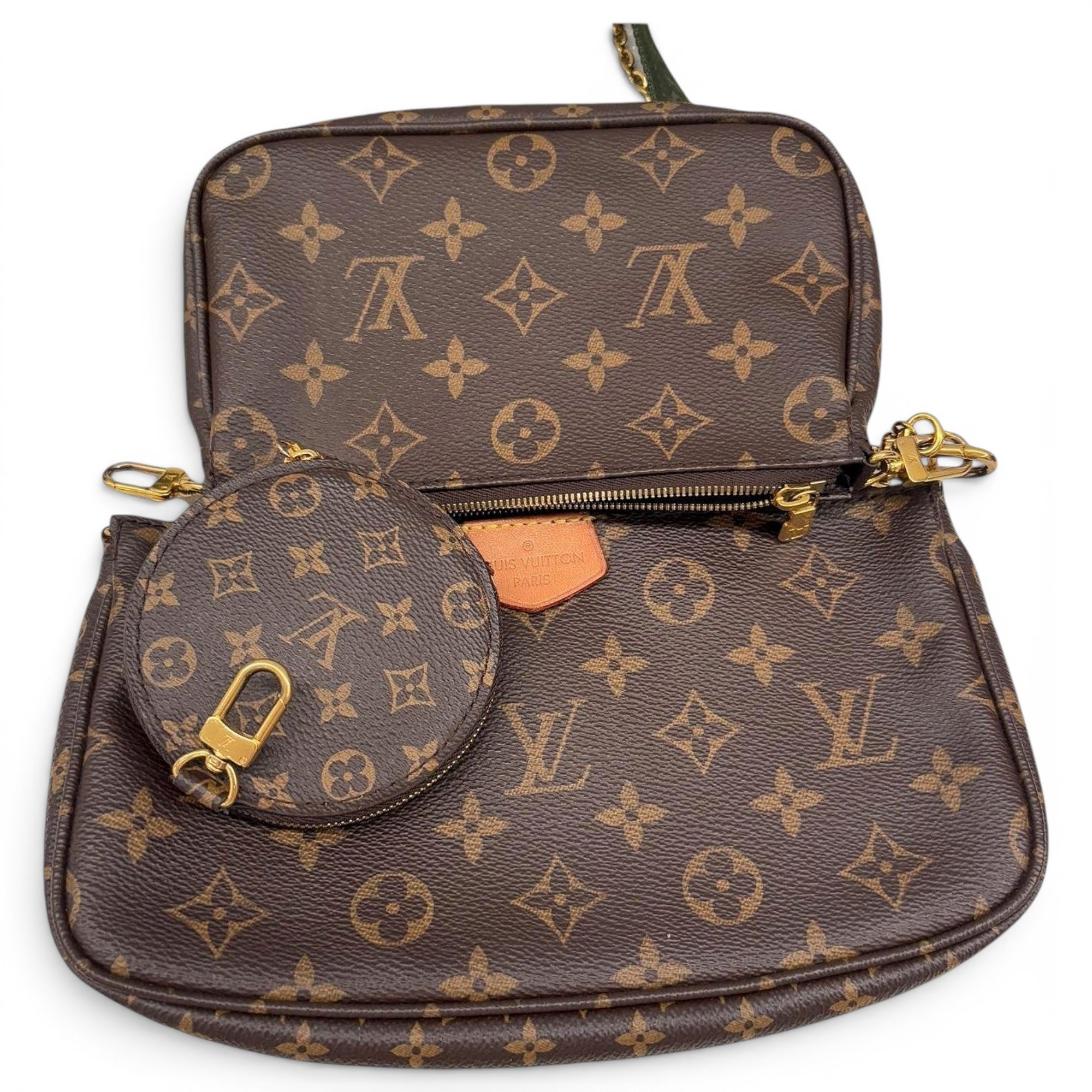 Multi Pochette Accessoires leather crossbody bag