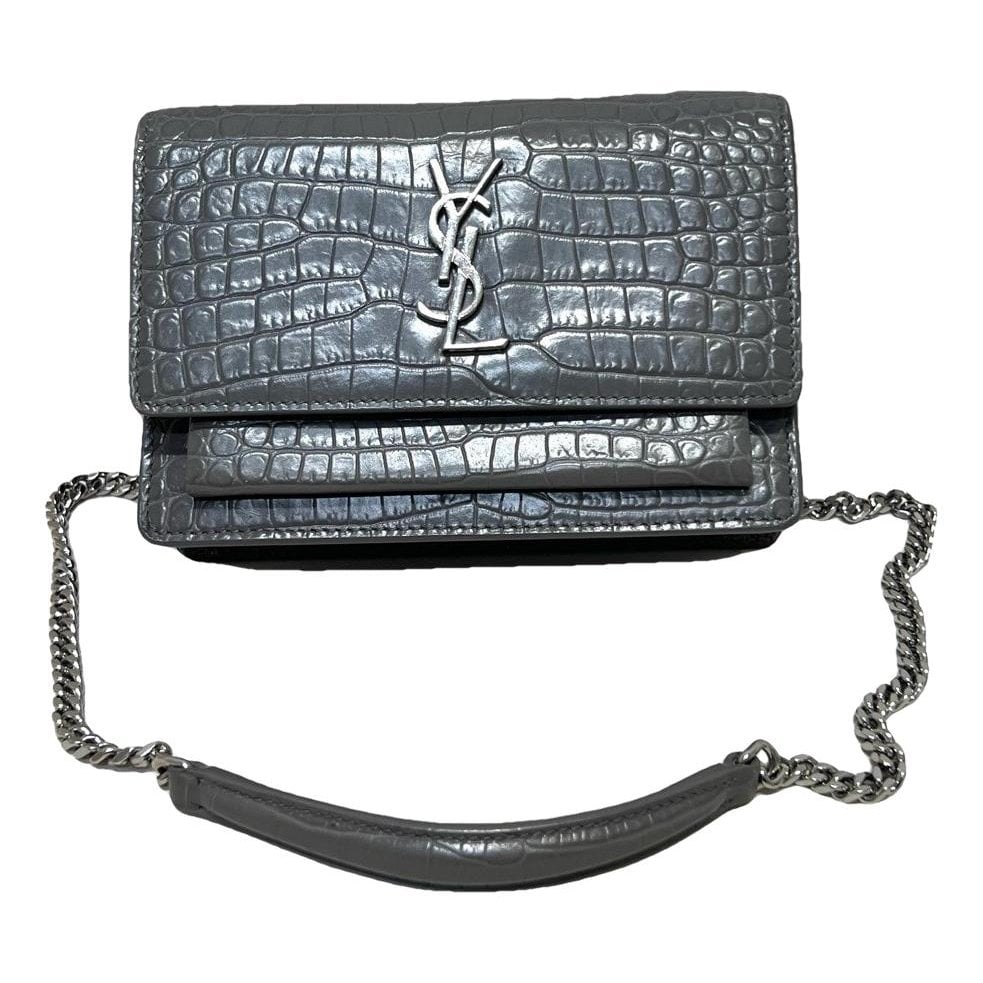 Sunset leather handbag