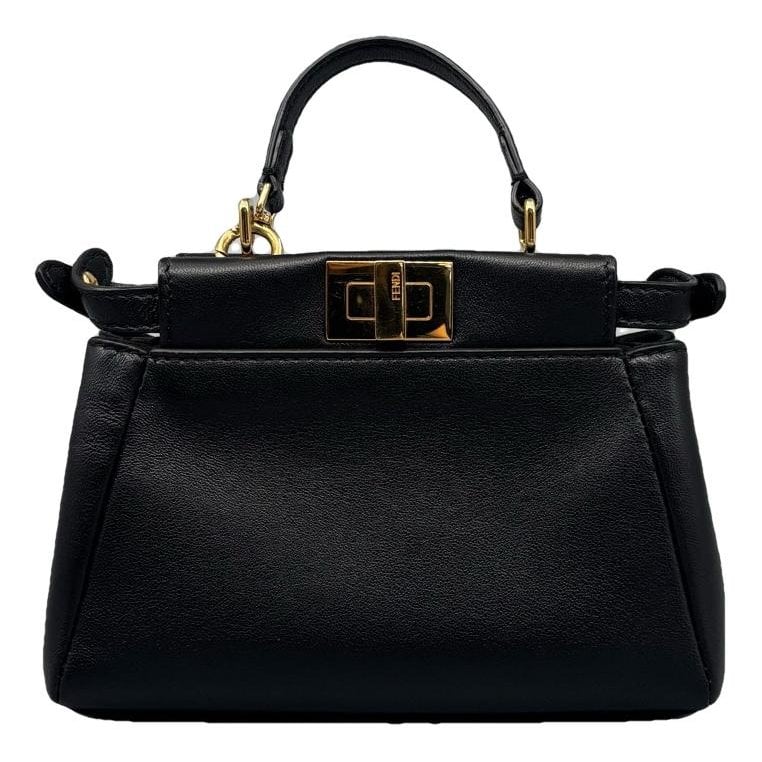 Peekaboo leather handbag