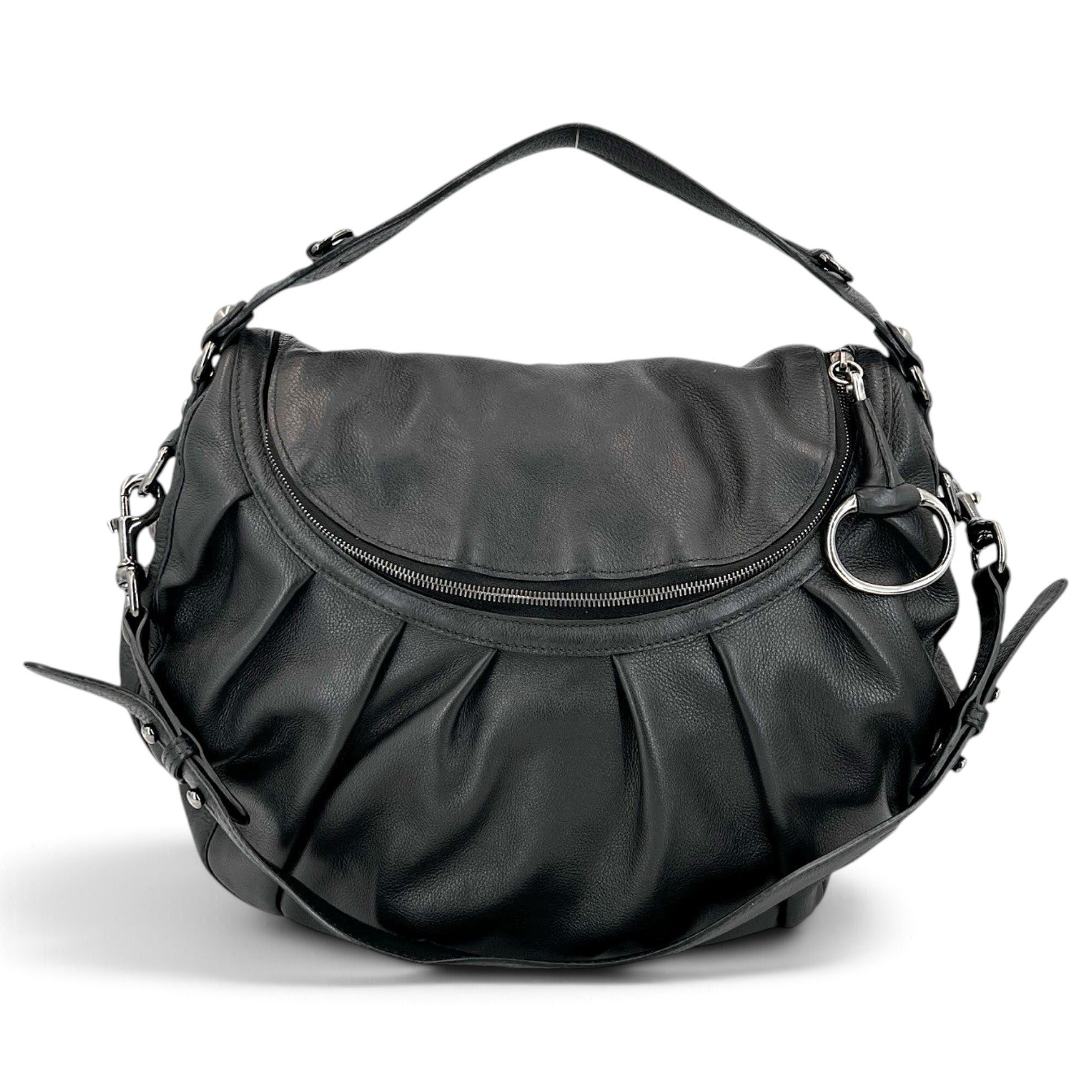 Leather handbag