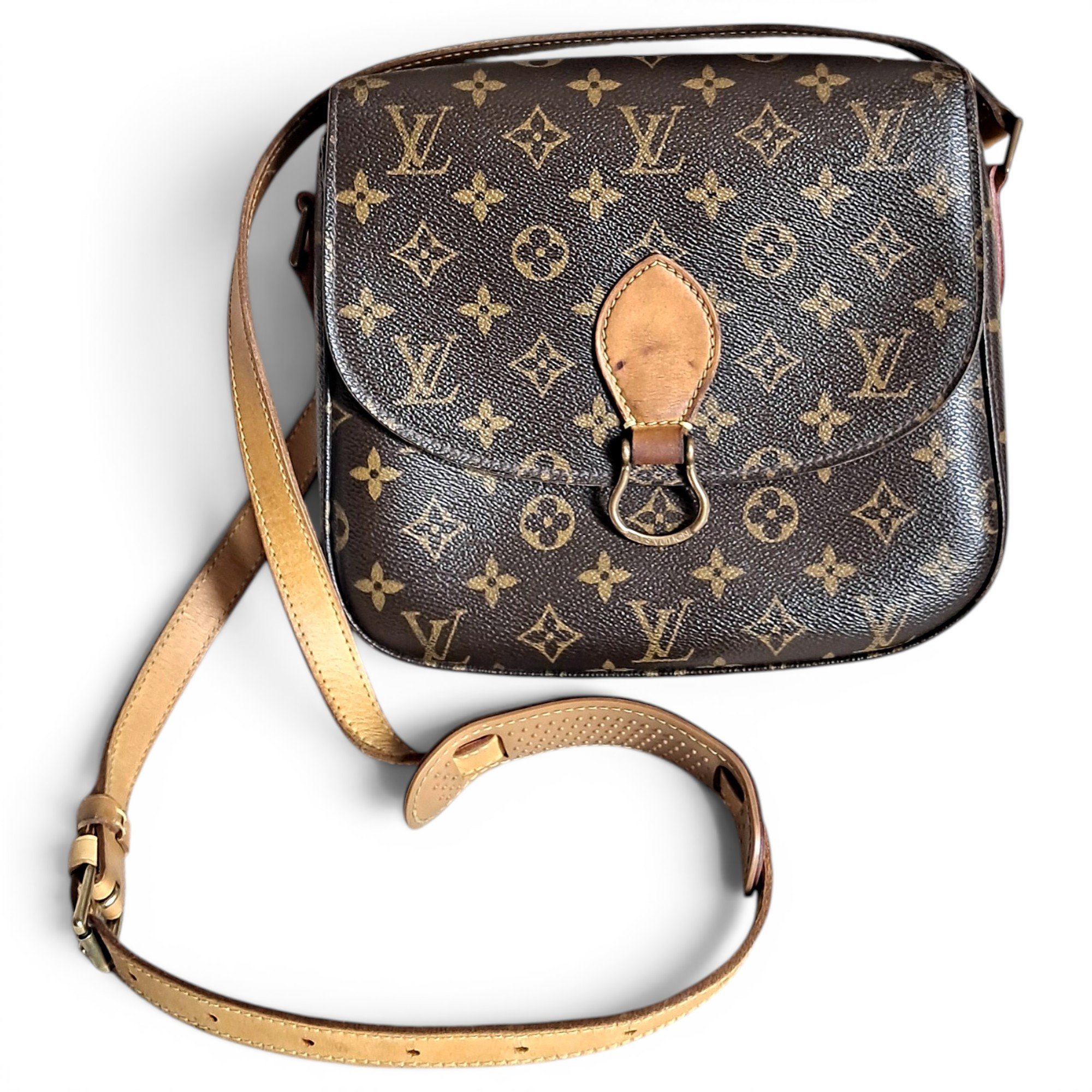 Saint Cloud vintage leather crossbody bag