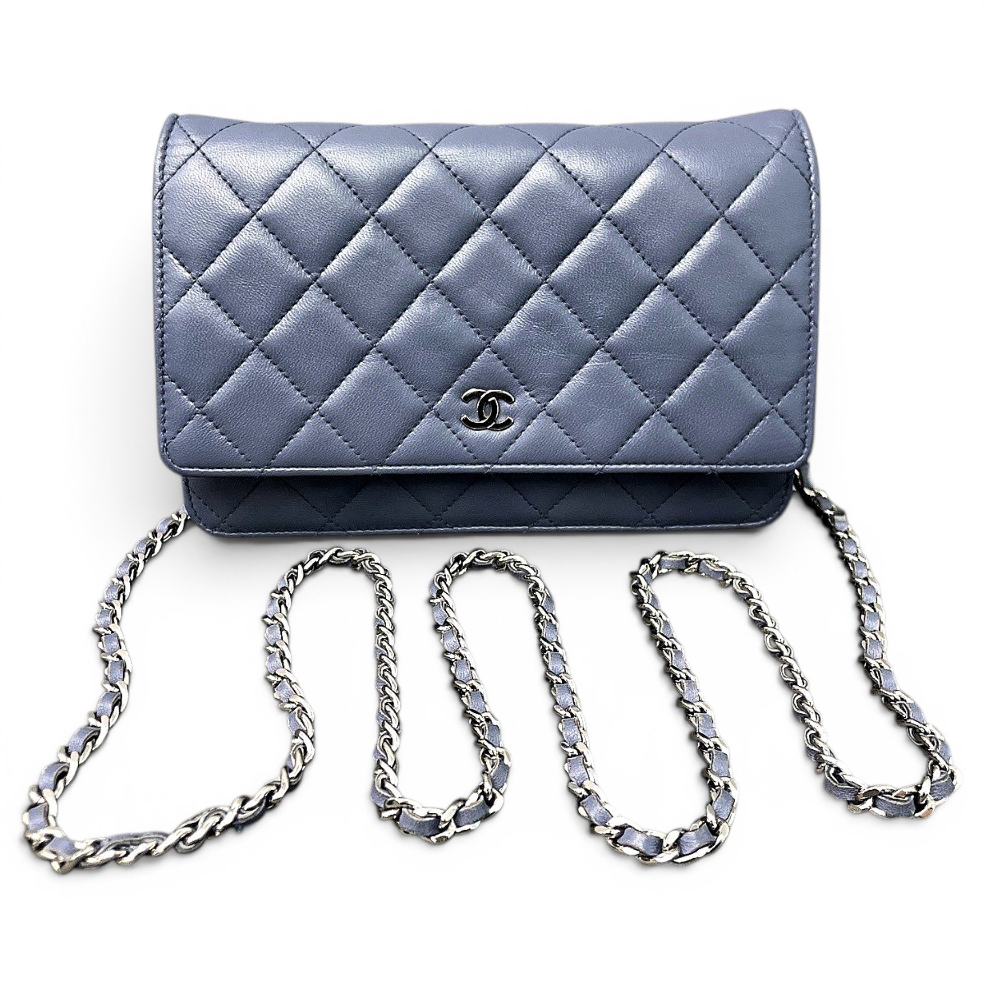 Wallet On Chain Timeless/Classique leather crossbody bag