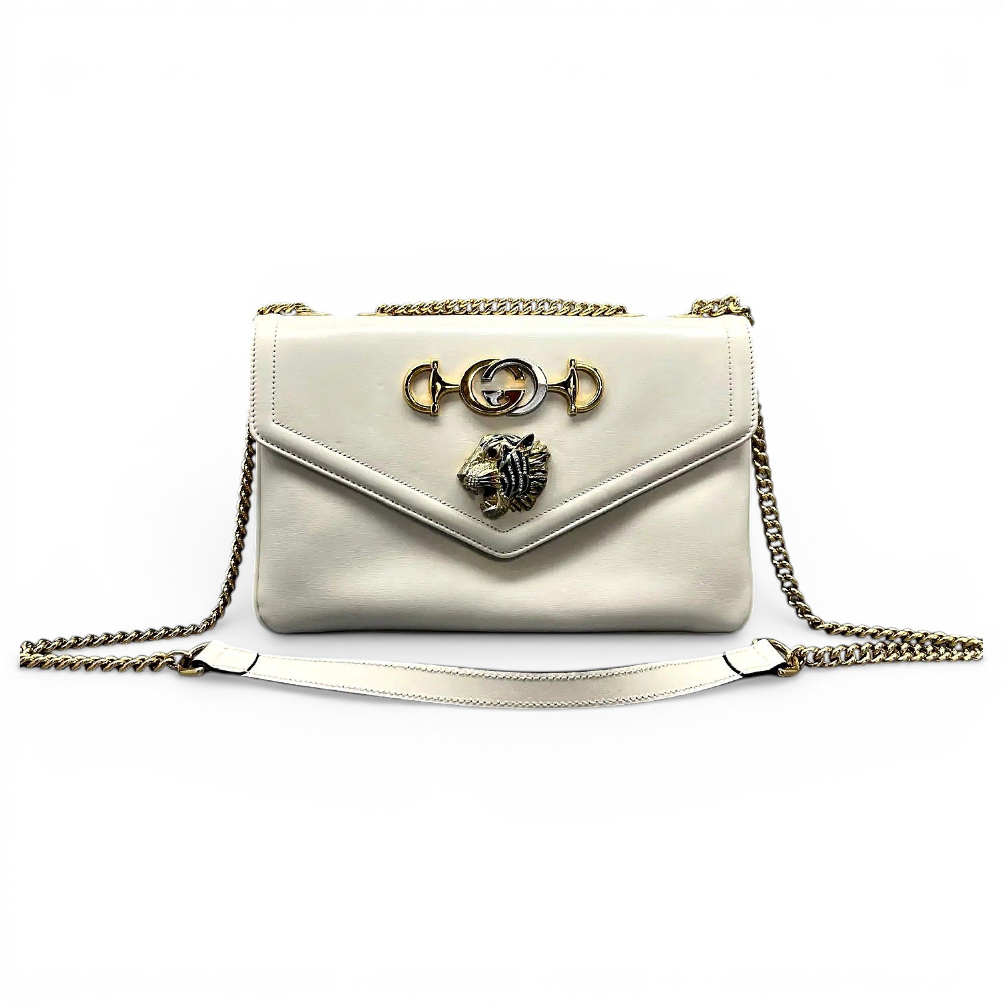 Rajah leather crossbody bag