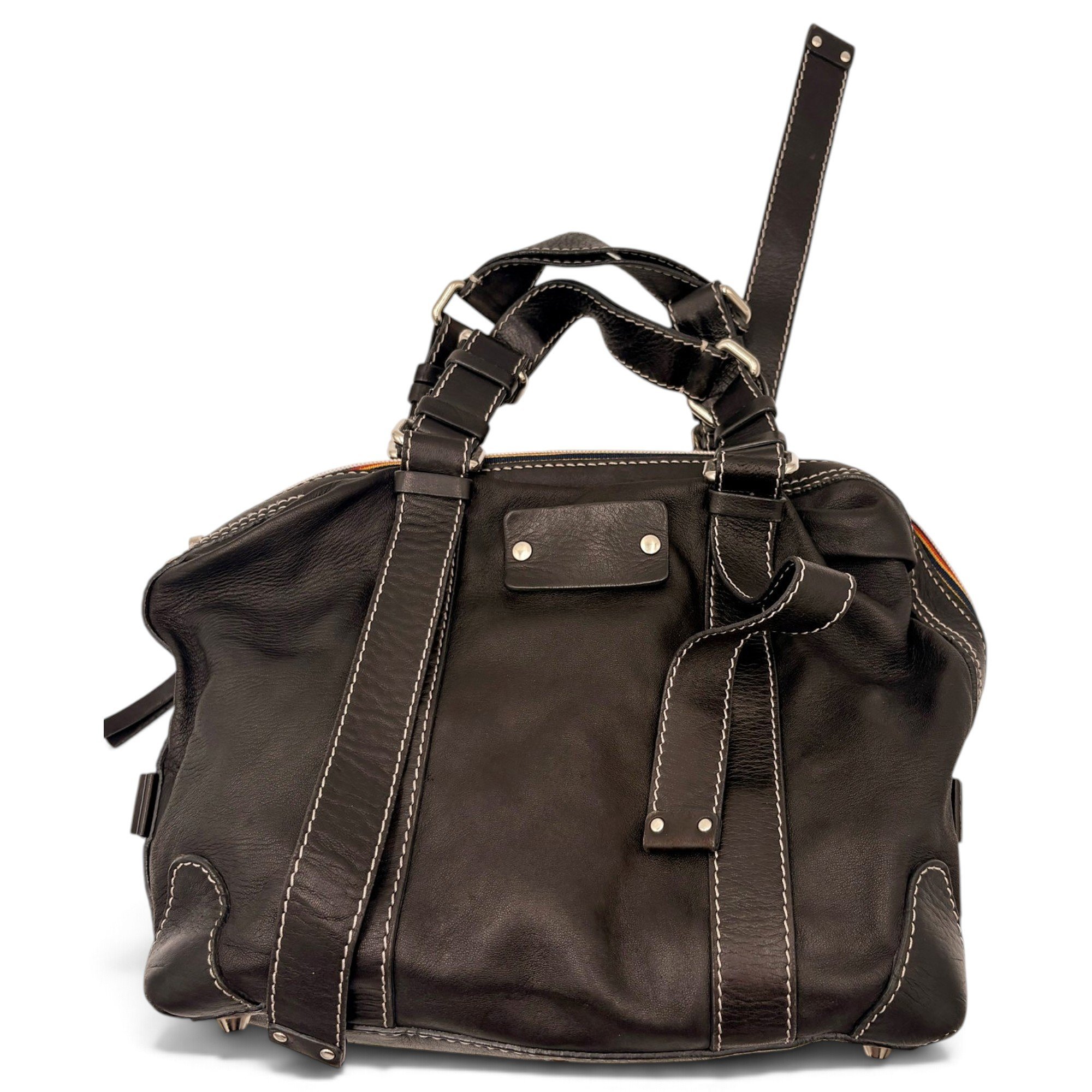 Aurore leather handbag