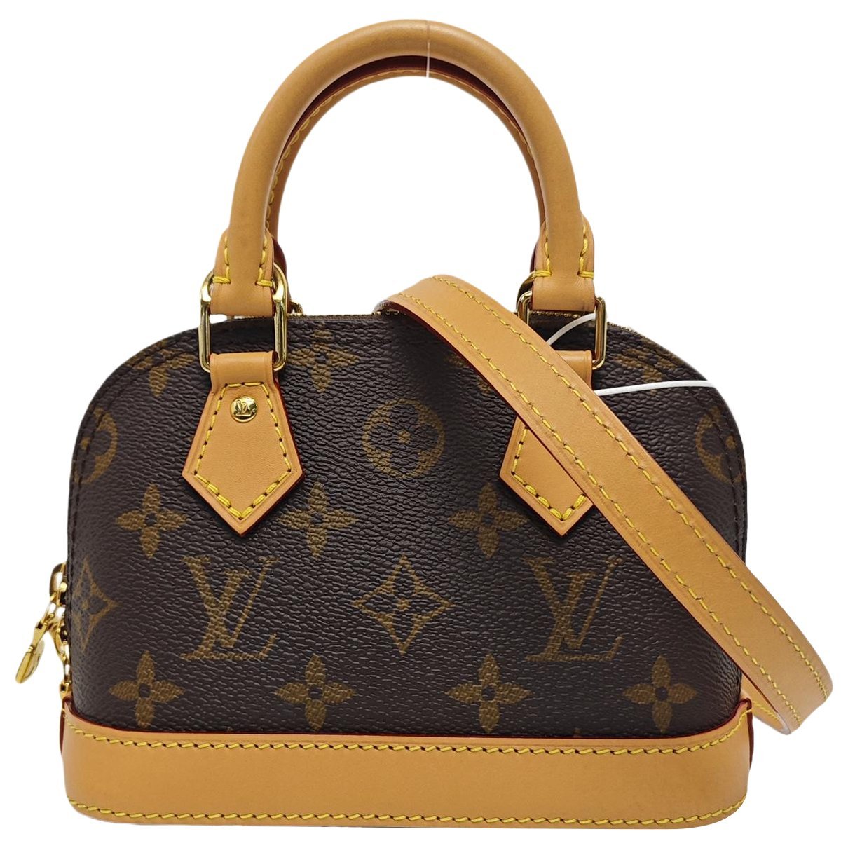 Alma leather handbag