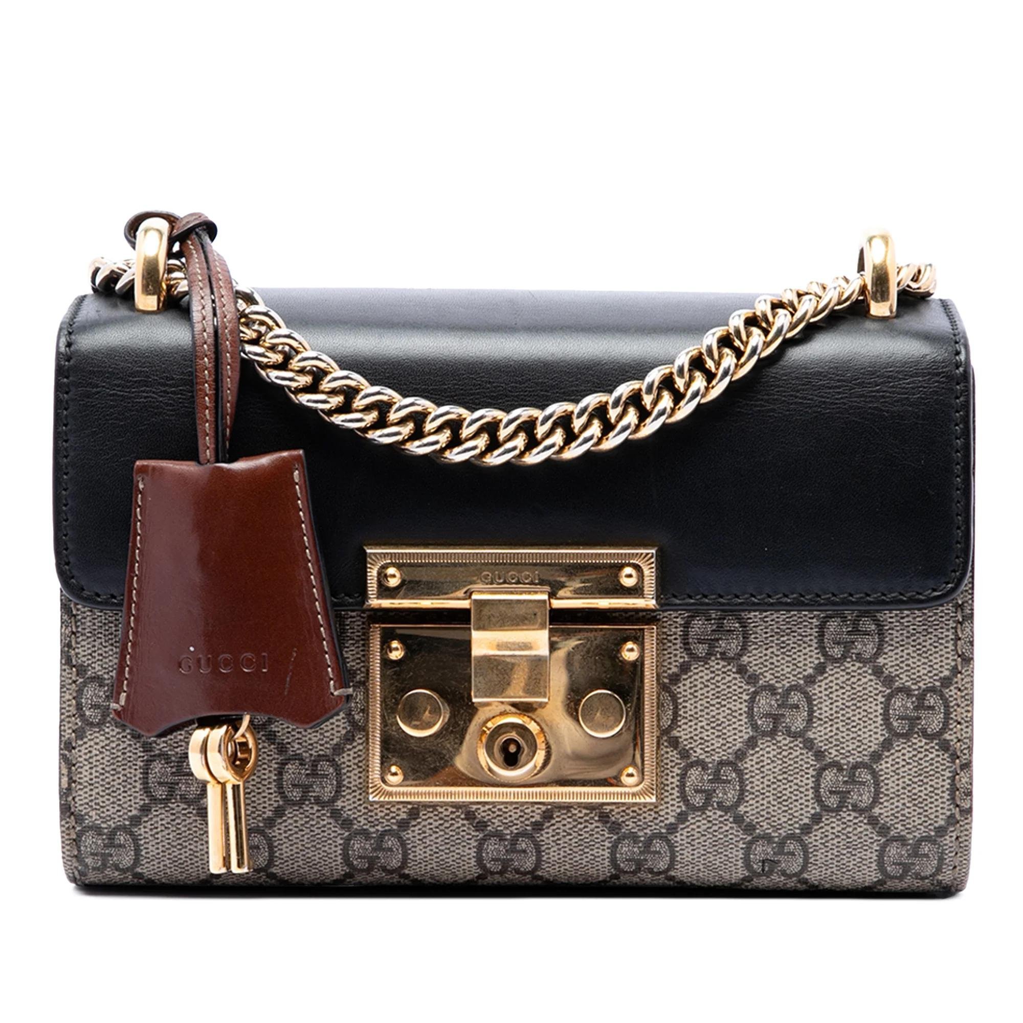 Padlock cloth handbag