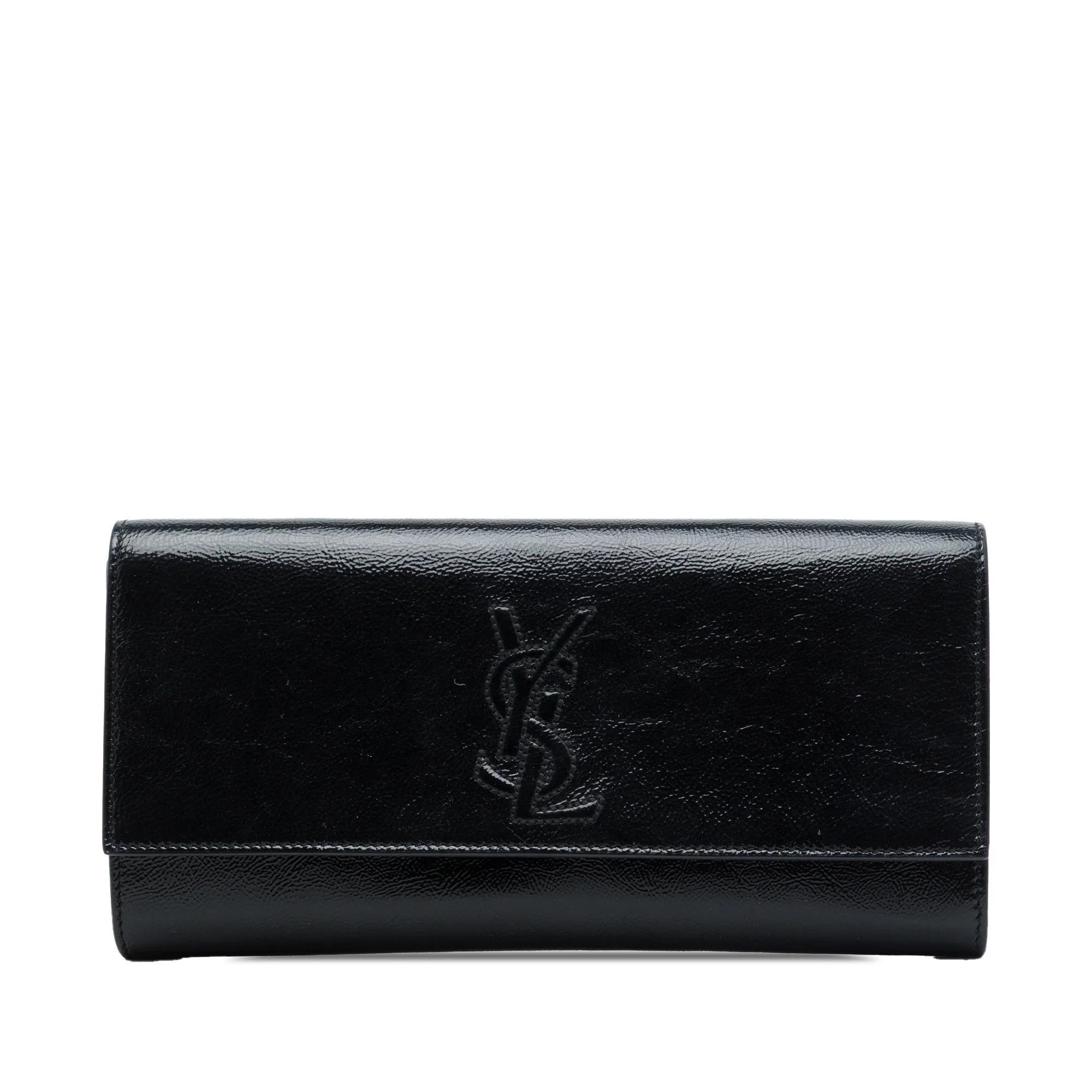 Patent leather handbag