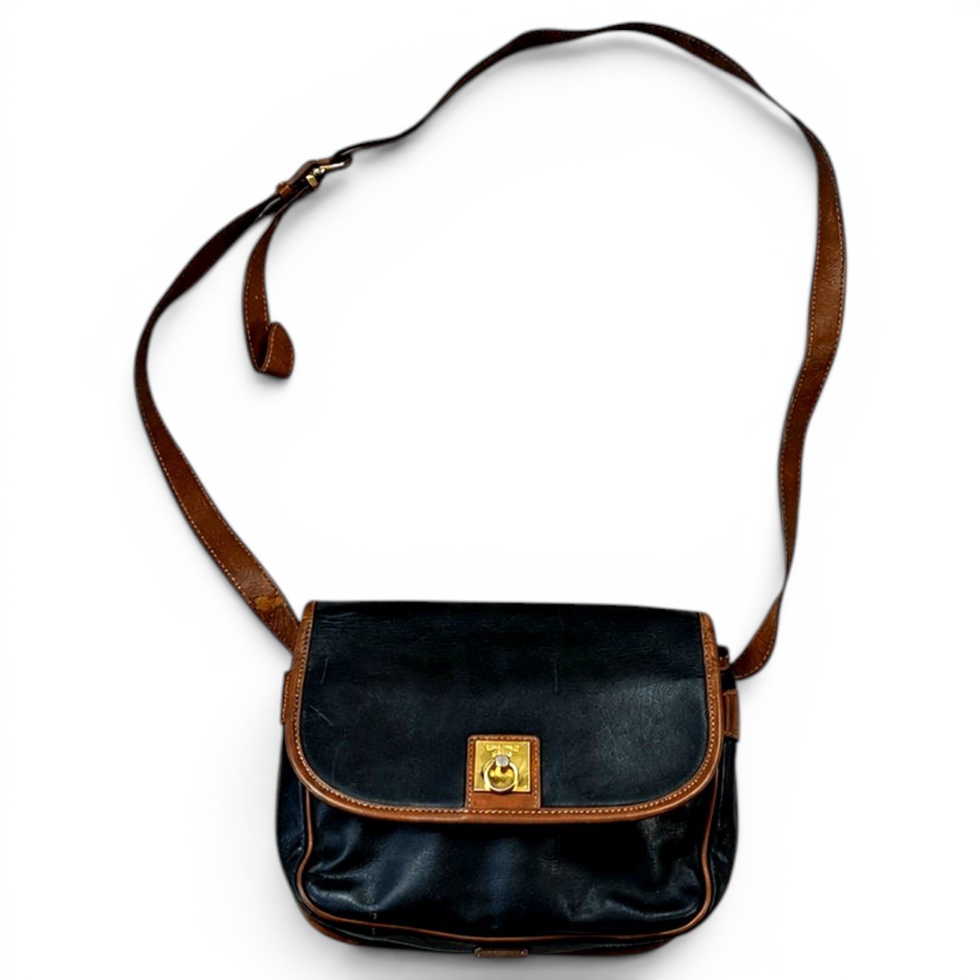 Leather crossbody bag