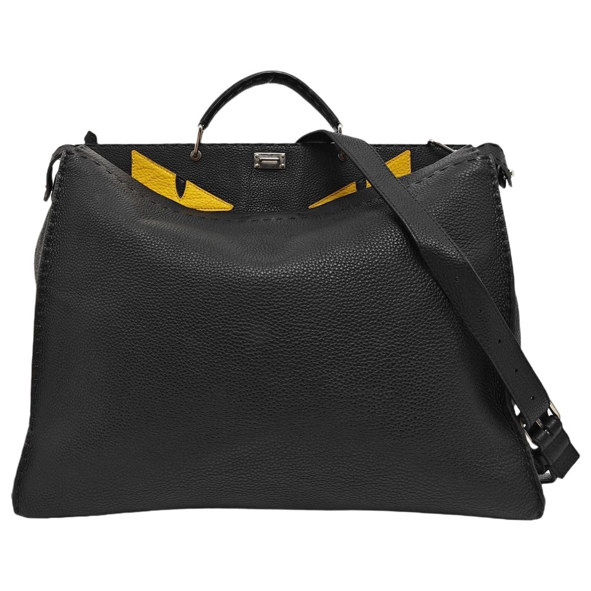Peekaboo leather handbag
