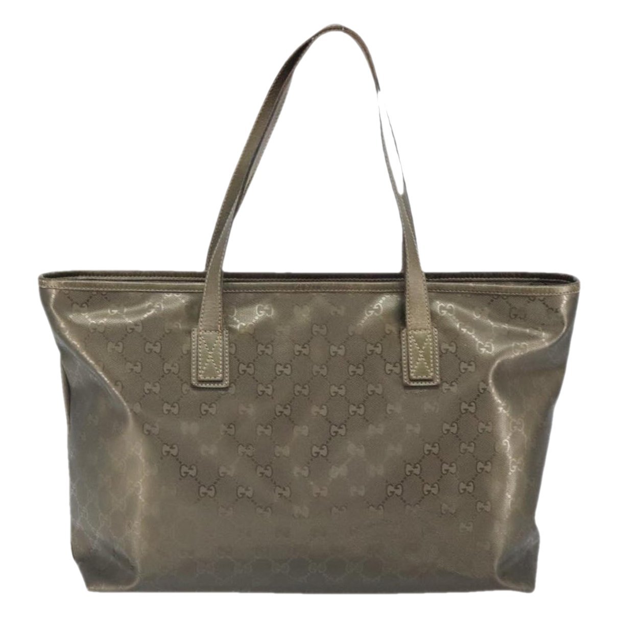 Leather tote