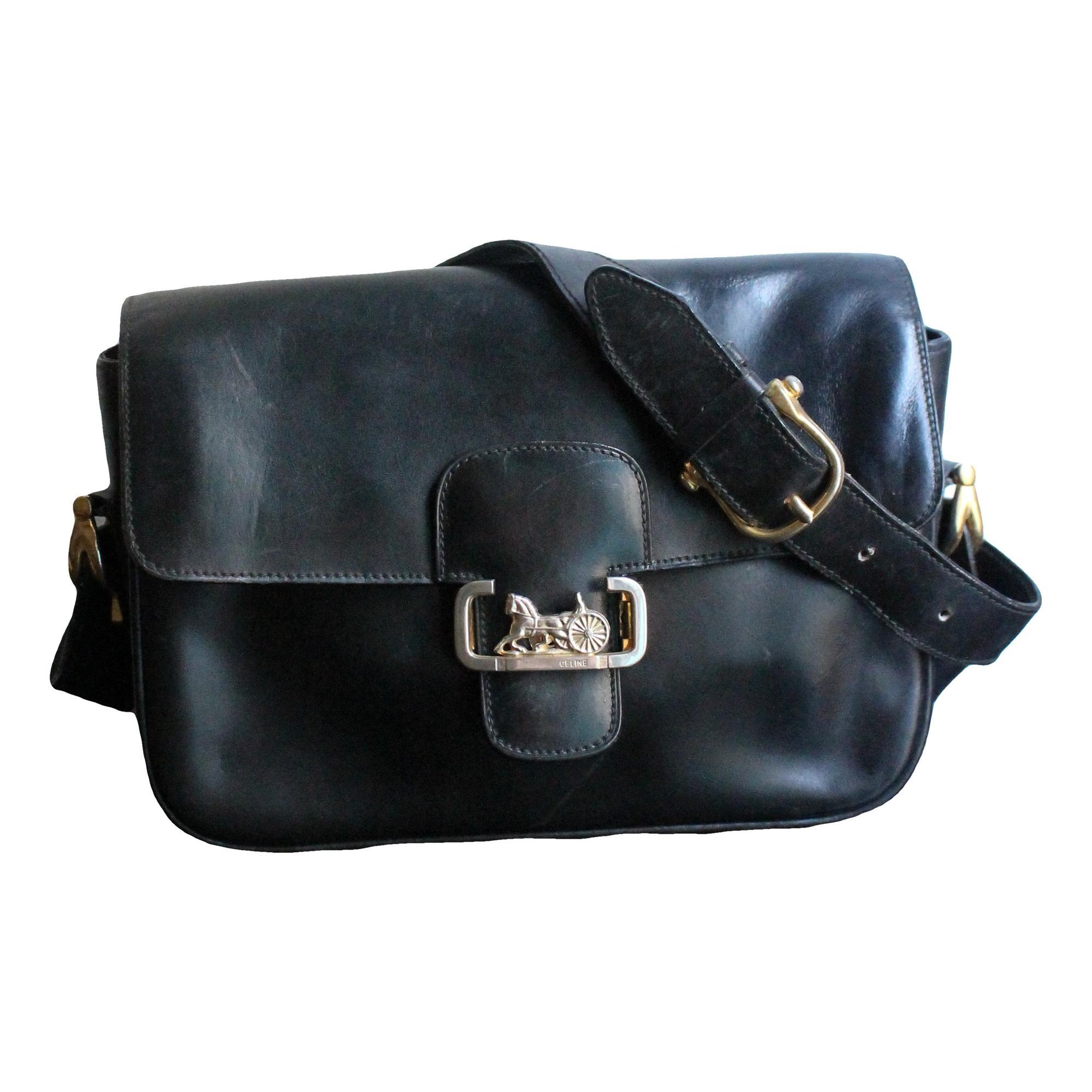 Celine Crécy Vintage leather handbag