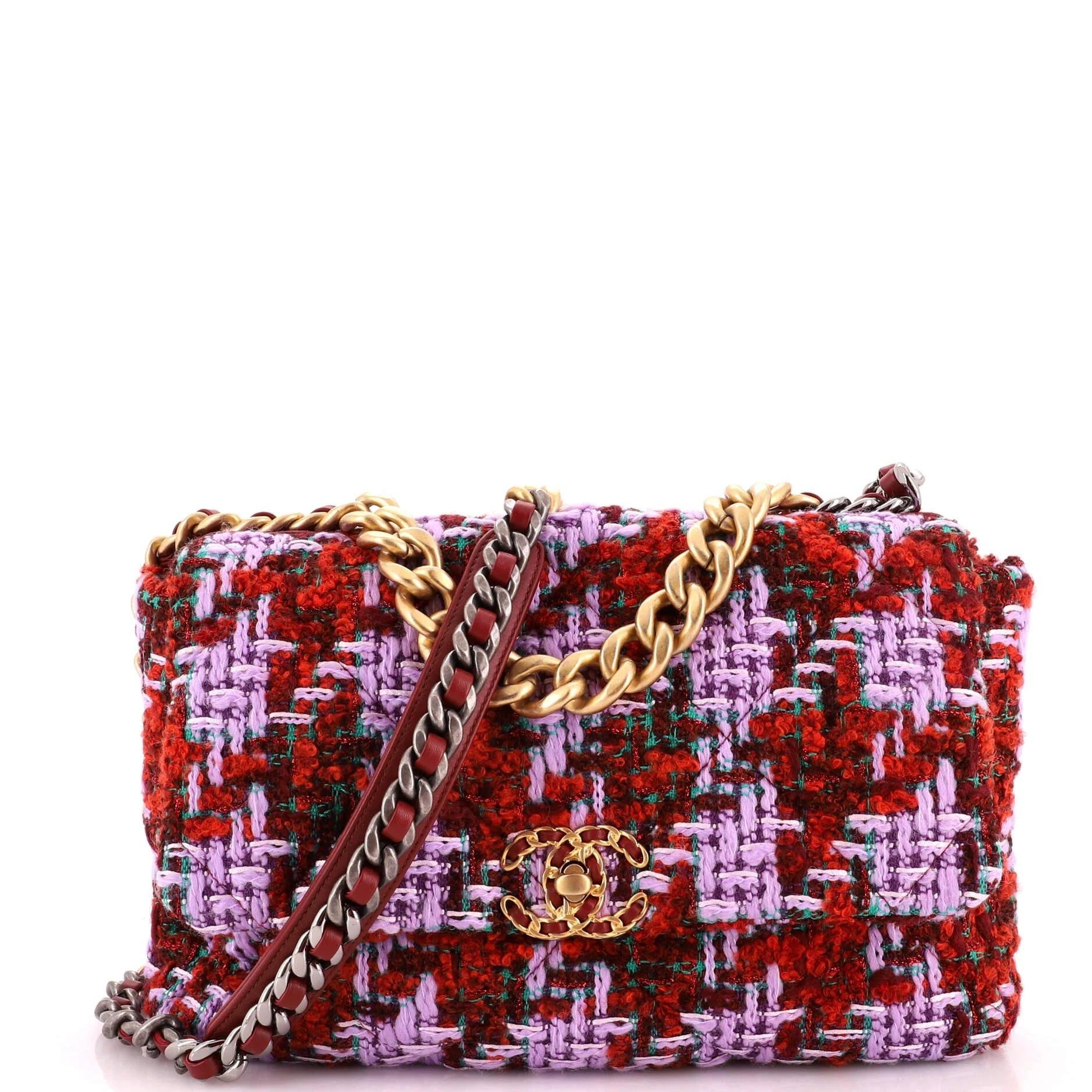 Tweed crossbody bag