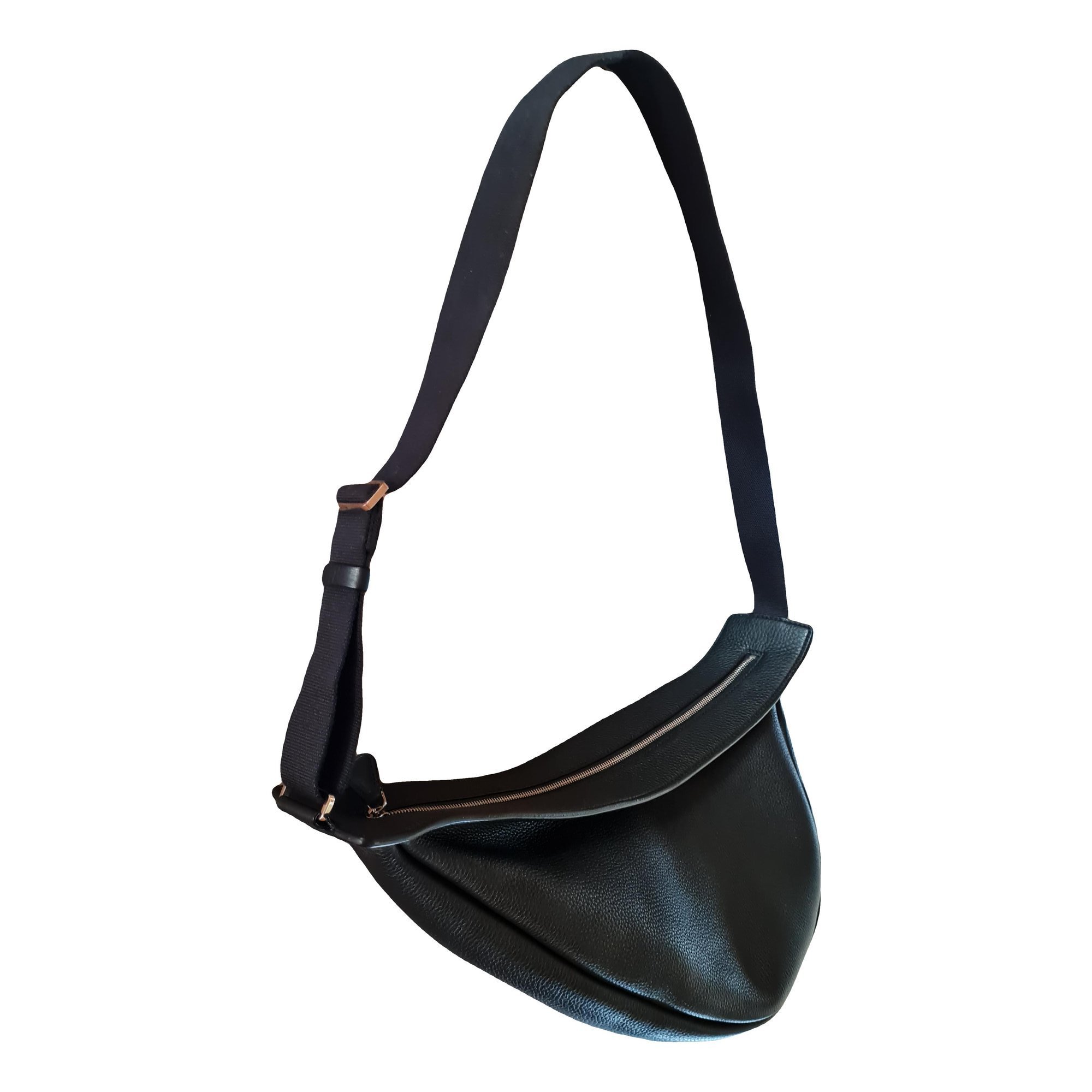 Slouchy Banana leather handbag