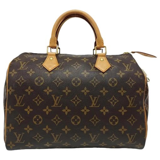 Nano Speedy / Mini HL leather handbag