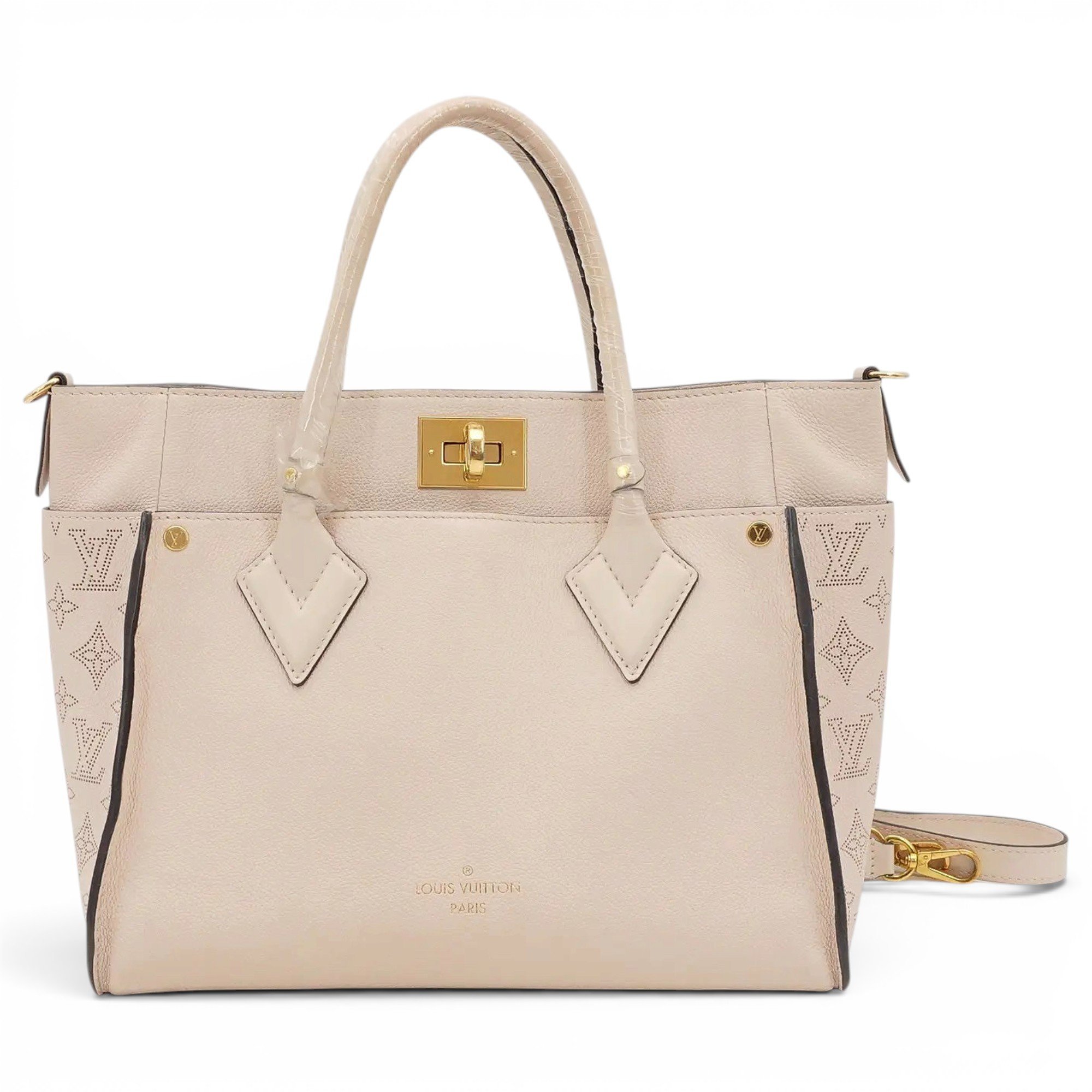 On My Side leather crossbody bag